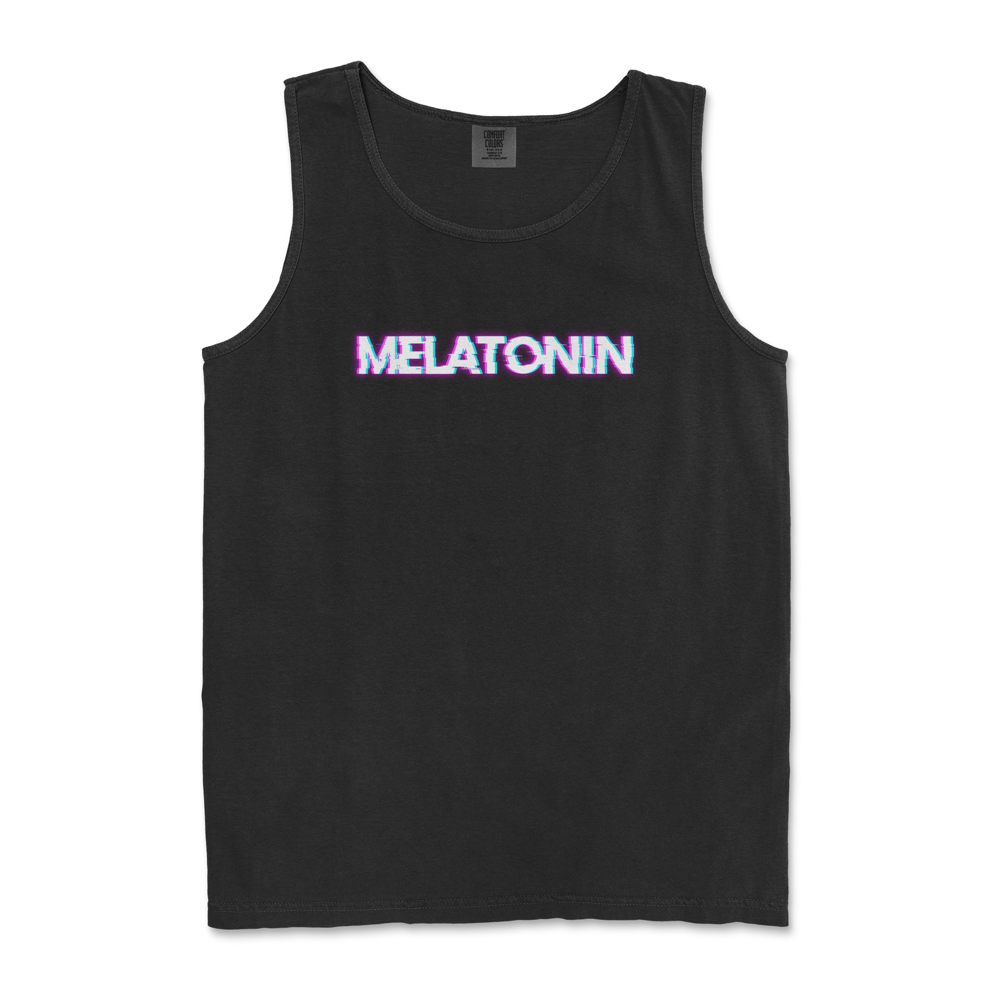 Comfort Colors Tank Top Melatonin in Black