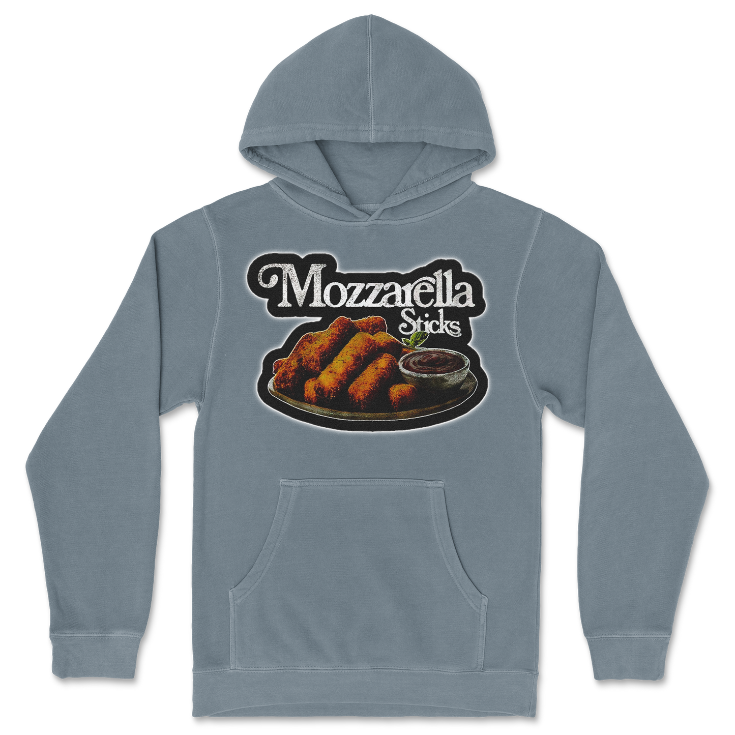 Independent Clothing Co. Hoodie Mozzarella Sticks in BlueMagic