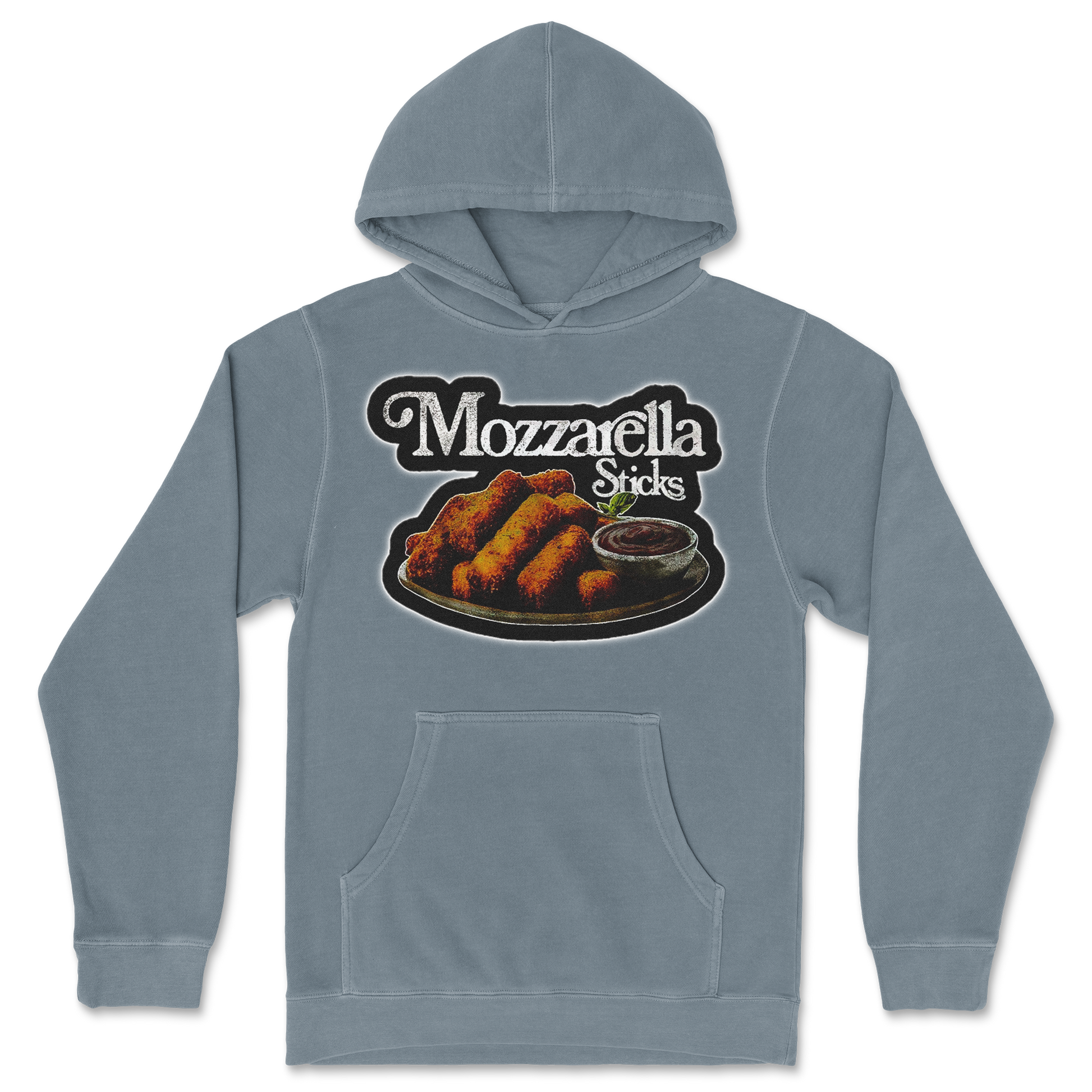 Independent Clothing Co. Hoodie Mozzarella Sticks in BlueMagic