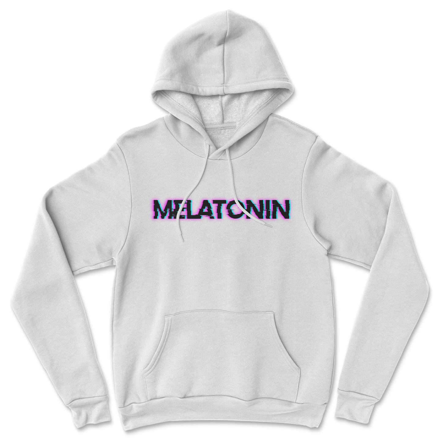 Heavy Blend Hoodie Melatonin in White