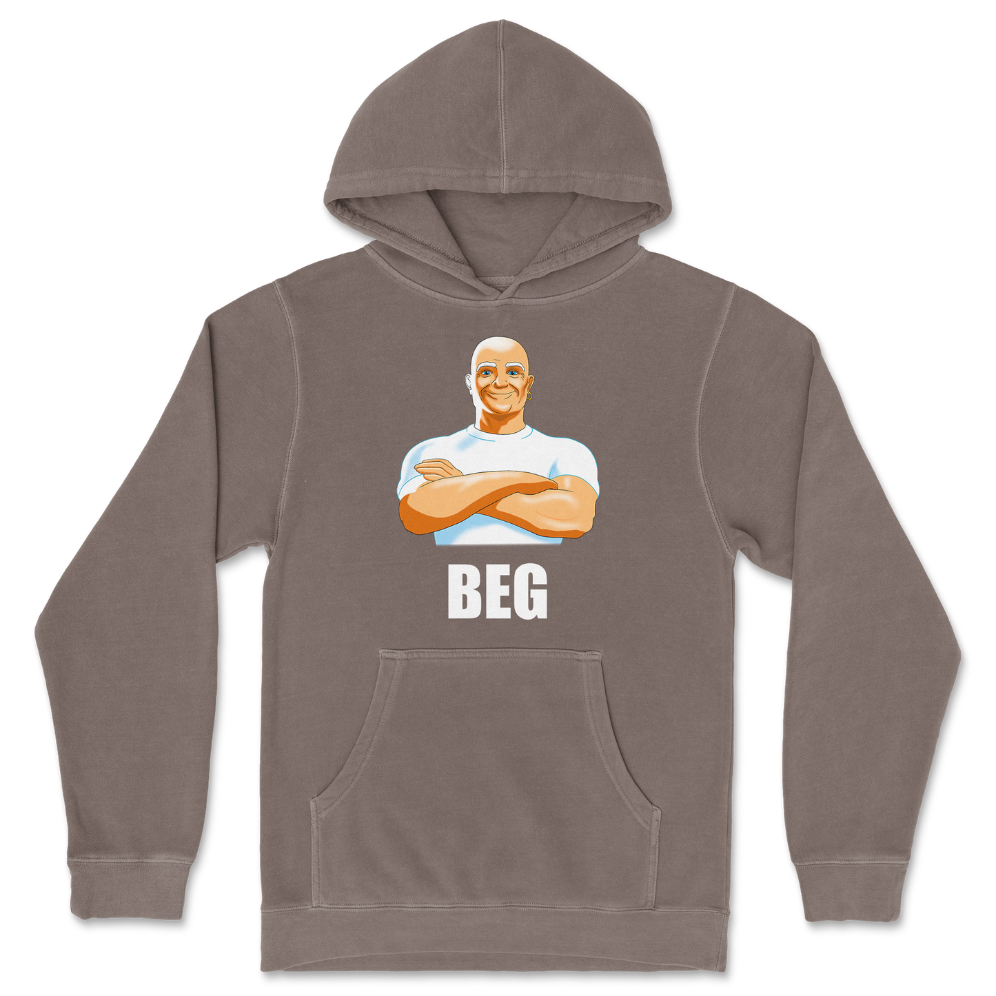 Independent Clothing Co. Hoodie Beg in Clay