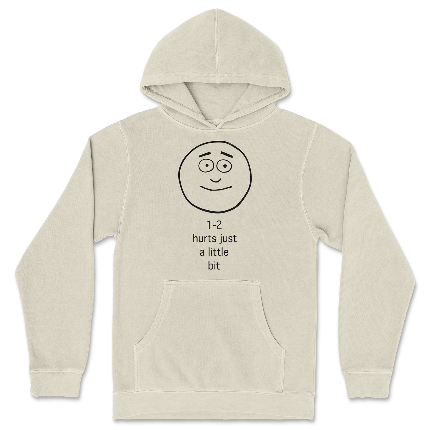 Independent Clothing Co. Hoodie Hurts A Little Bit in Ivory