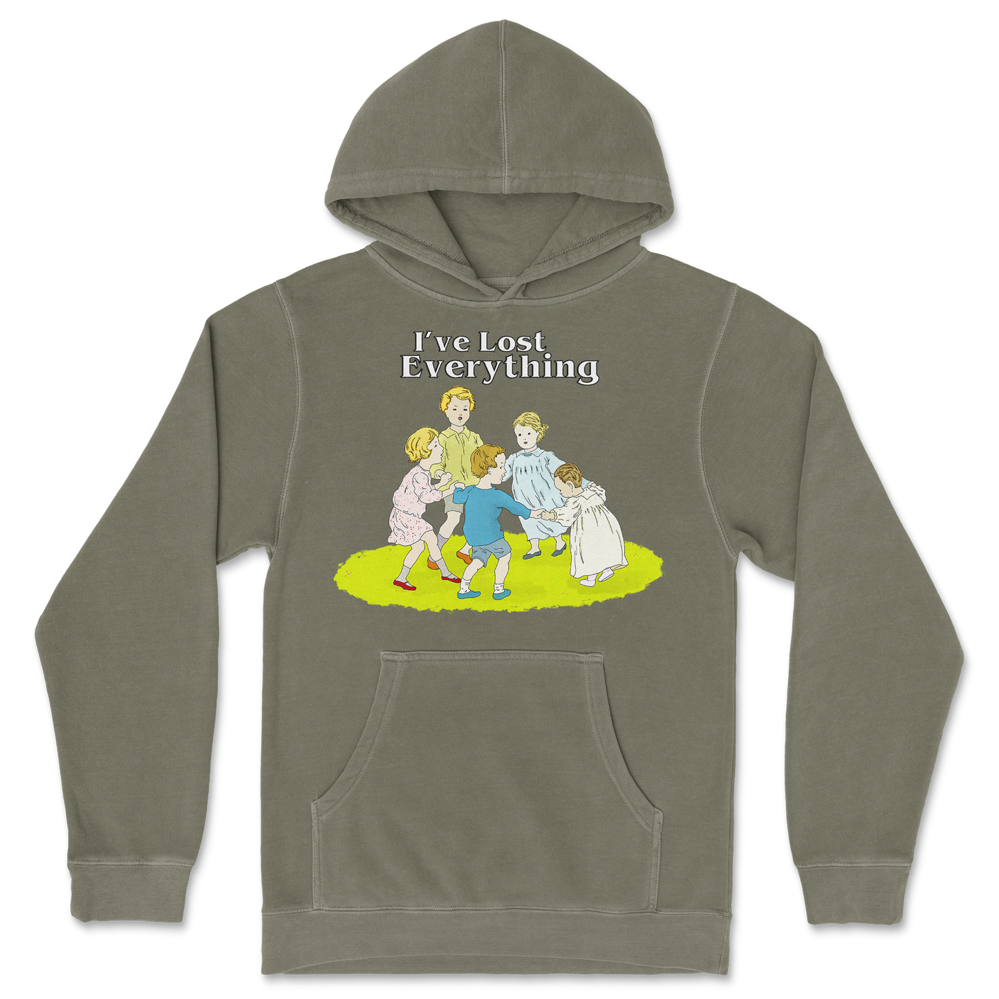 Independent Clothing Co. Hoodie I've Lost Everything in Olive