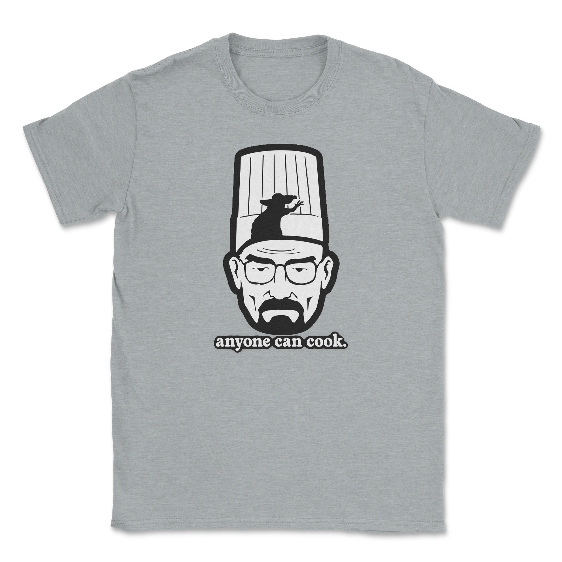 Heavy Blend T-Shirt Everyone Can Cook in Sports Grey