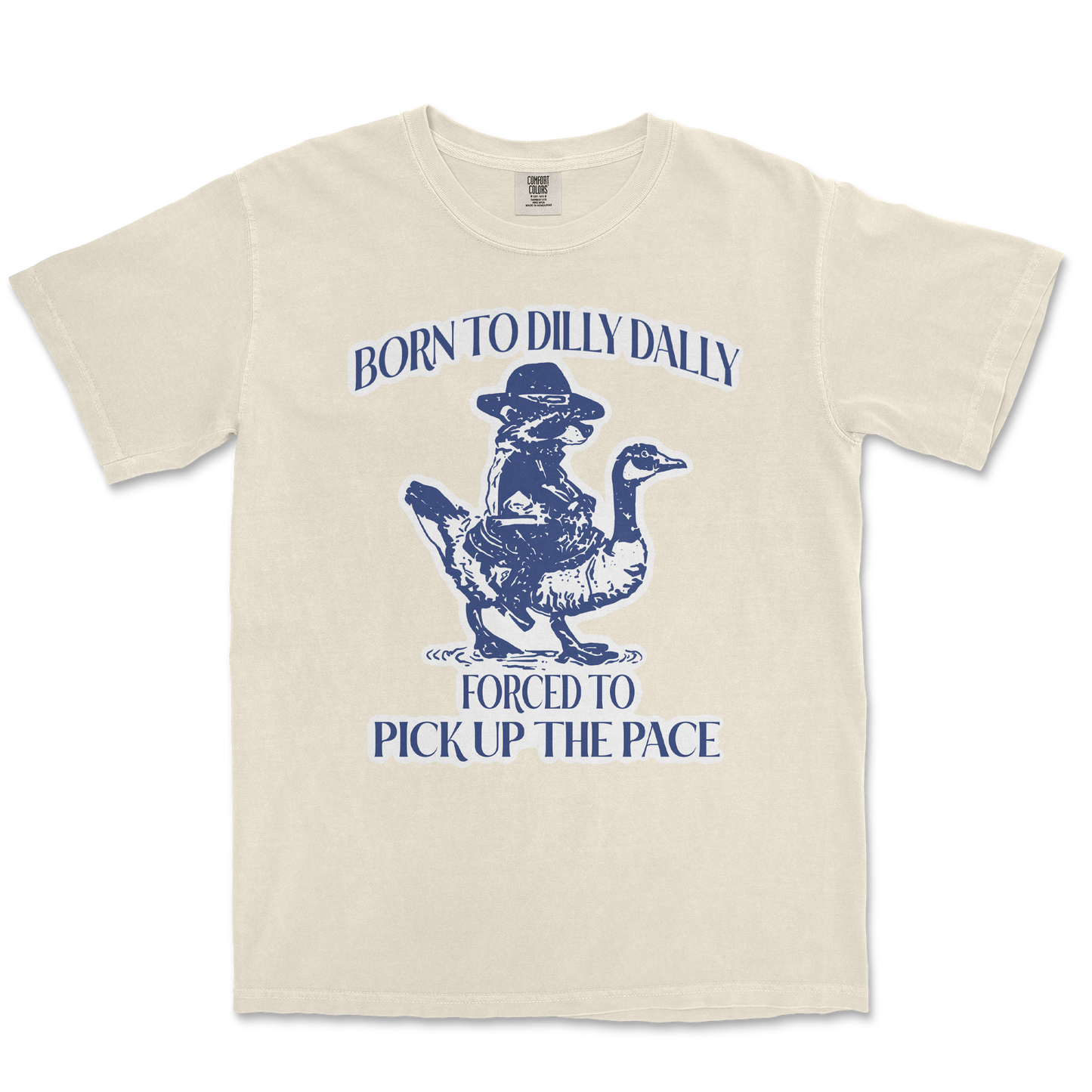 Comfort Colors T-Shirt Dilly Dally in Ivory