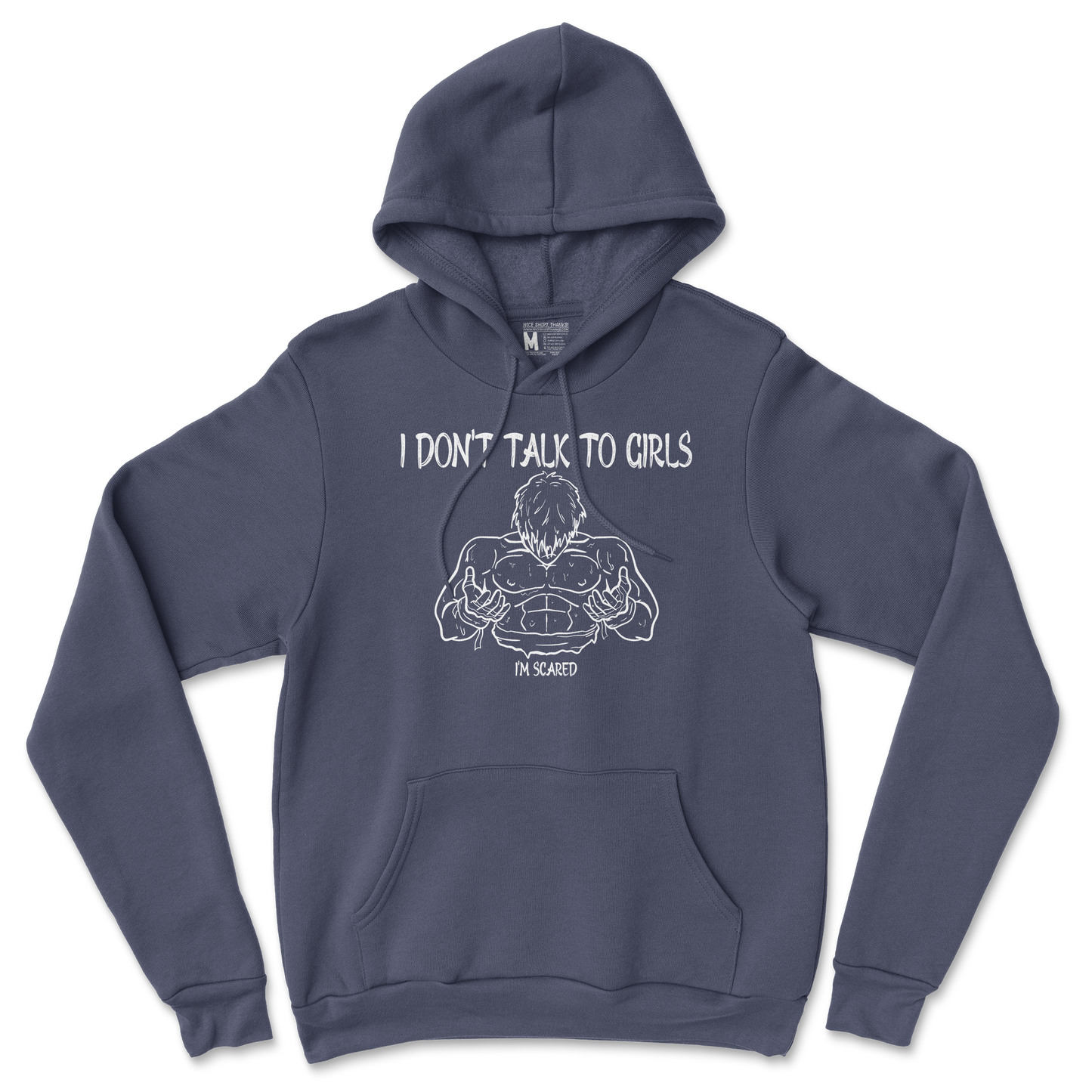 Gildan SoftStyle Hoodie Gym Shirt in Navy