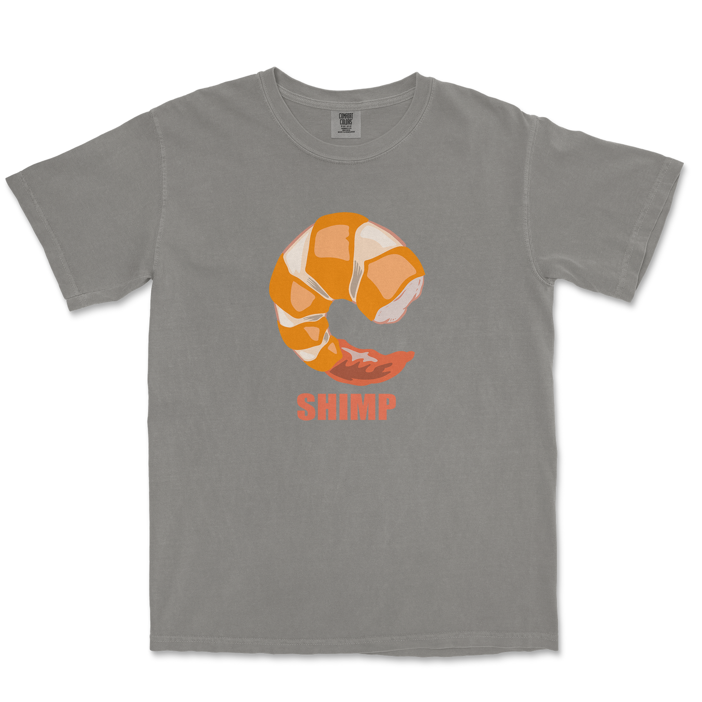 Comfort Colors T-Shirt Shimp in Grey