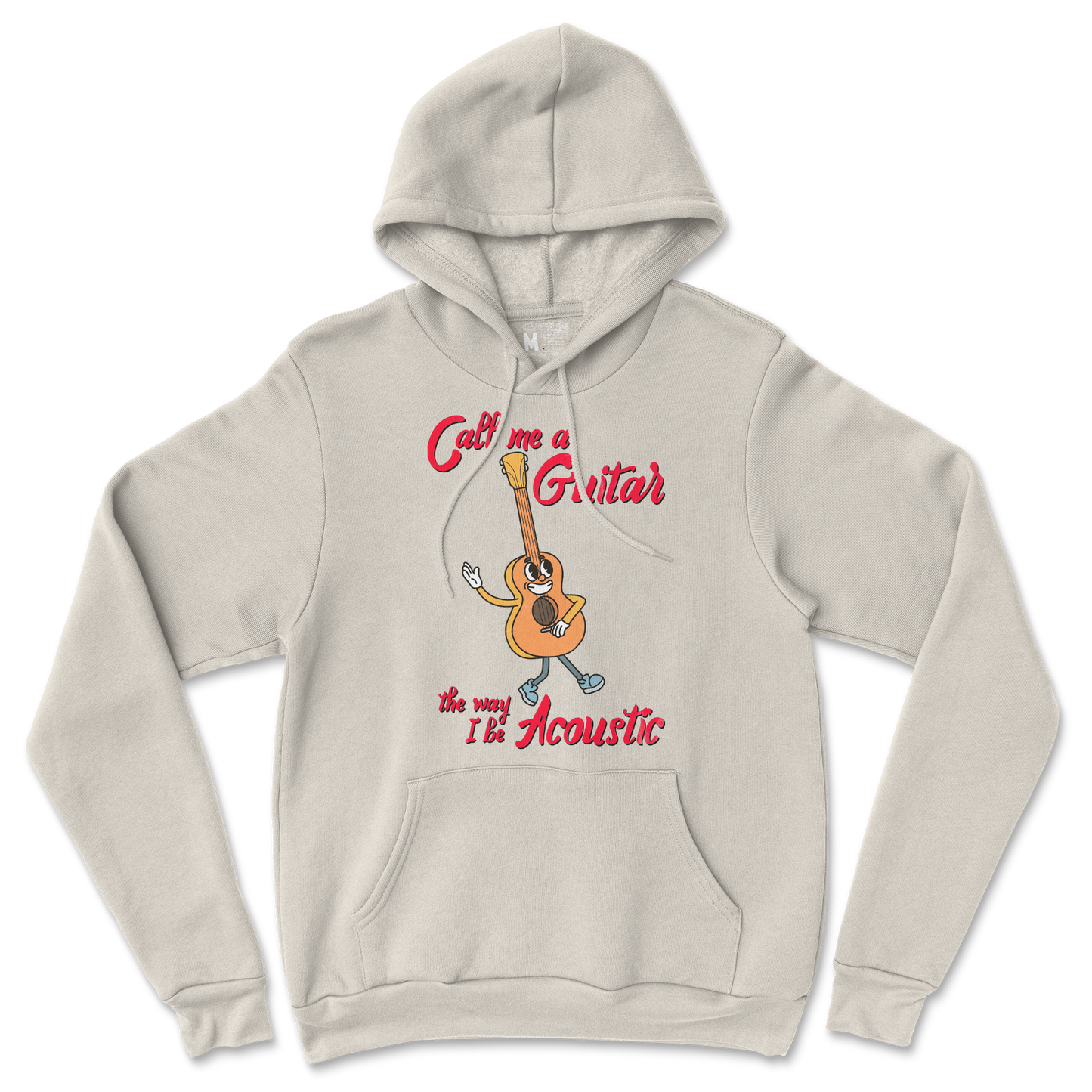 Gildan SoftStyle Hoodie I Do Be Acoustic in Sand