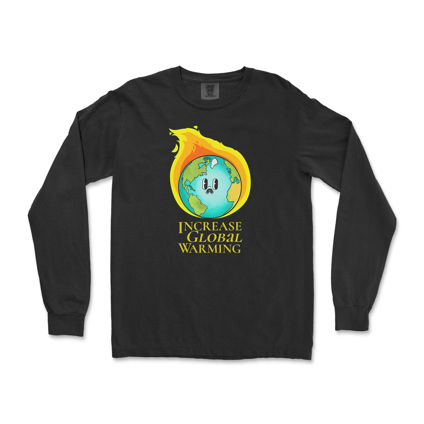 Comfort Colors Long Sleeve in Black