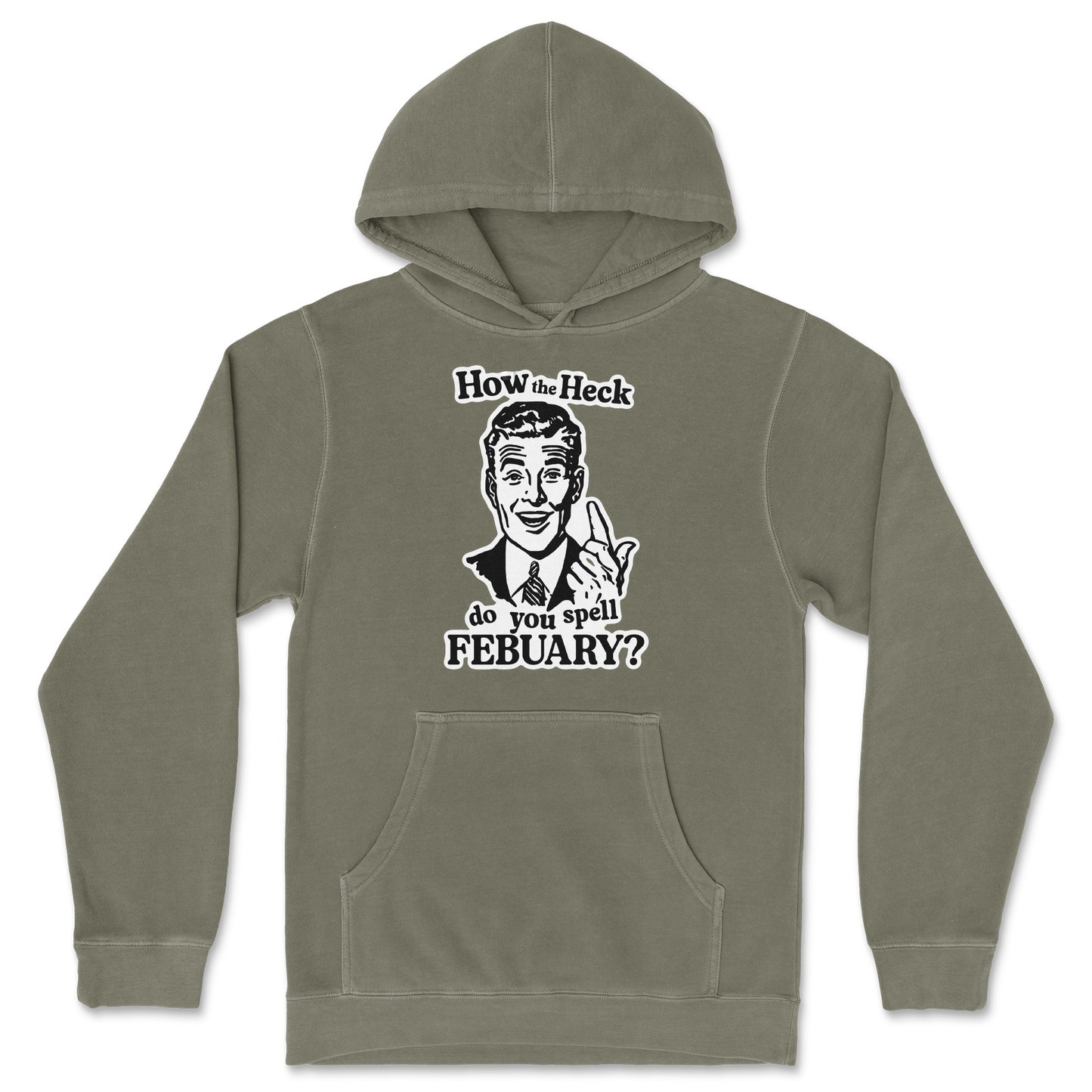 Independent Clothing Co. Hoodie February in Olive