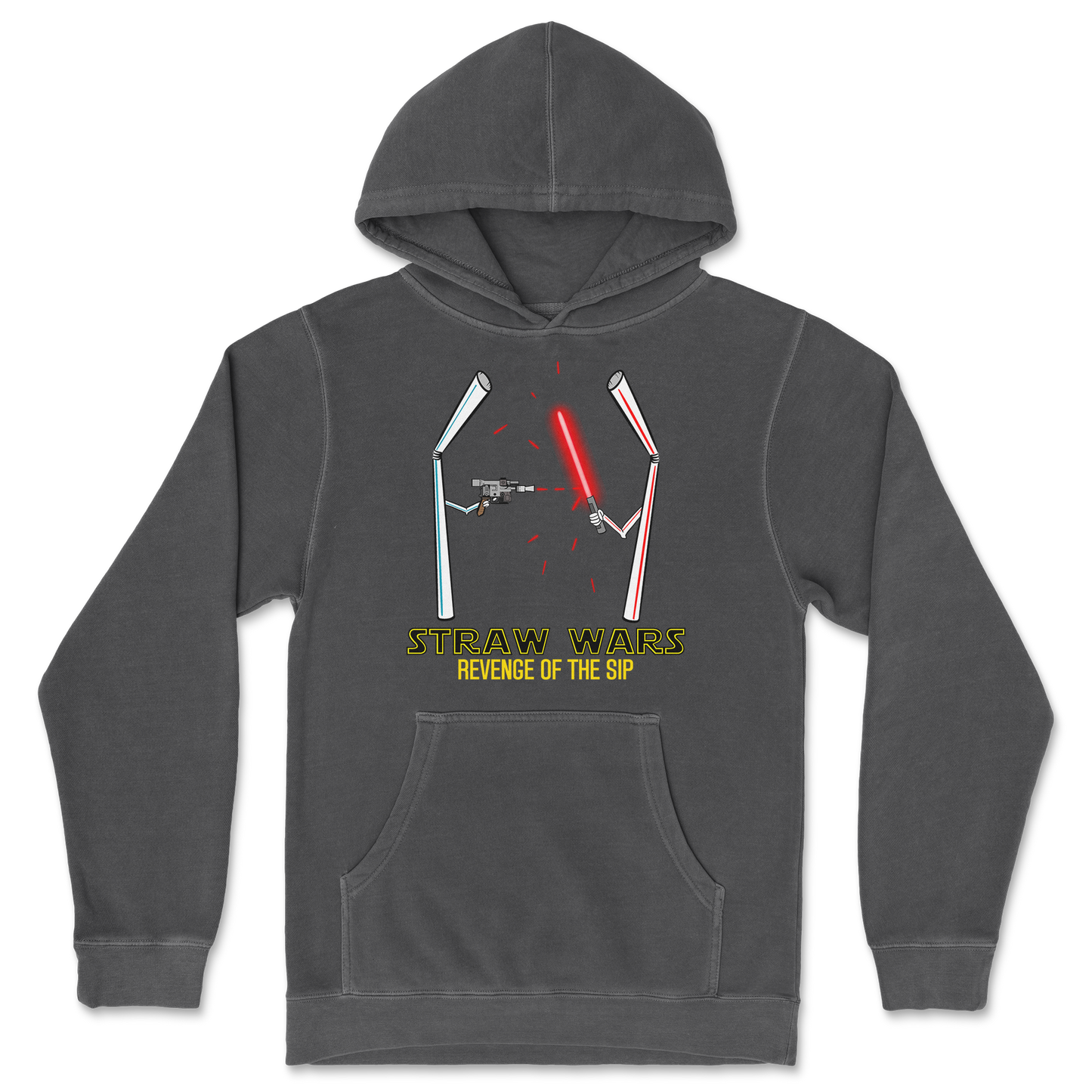 Independent Clothing Co. Hoodie Straw Wars in Black