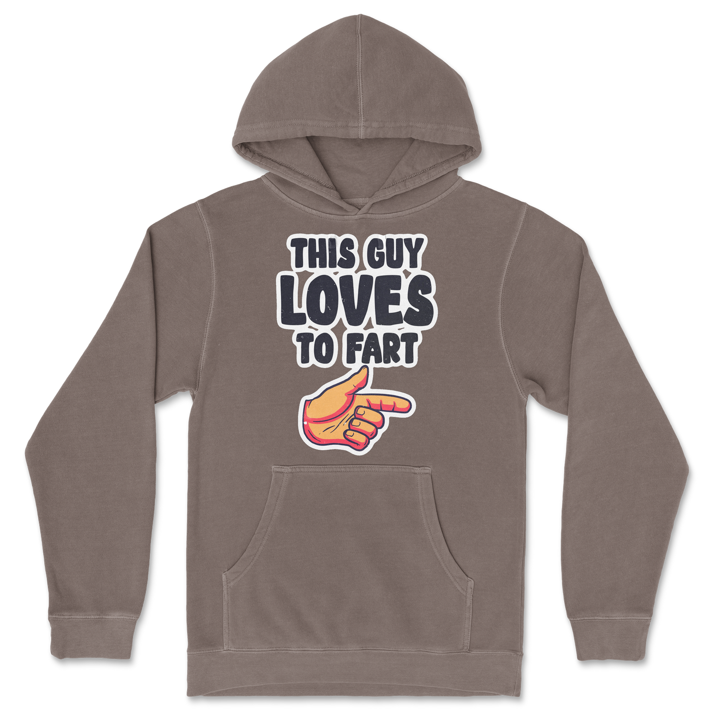 Independent Clothing Co. Hoodie Who Farted in Clay