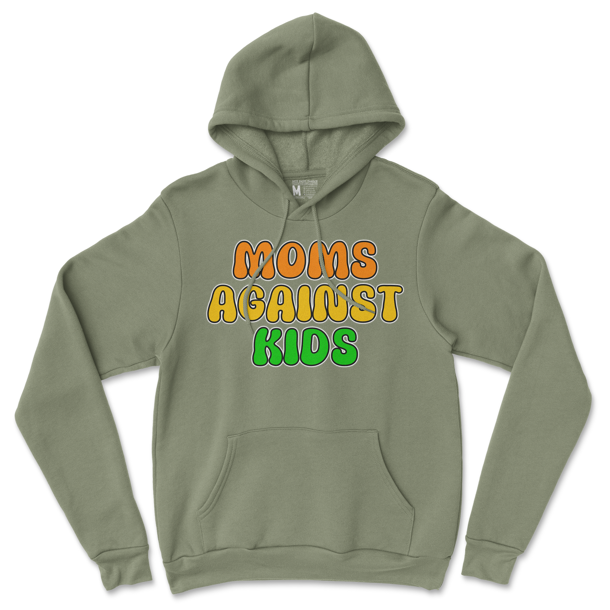 Gildan SoftStyle Hoodie in Military Green