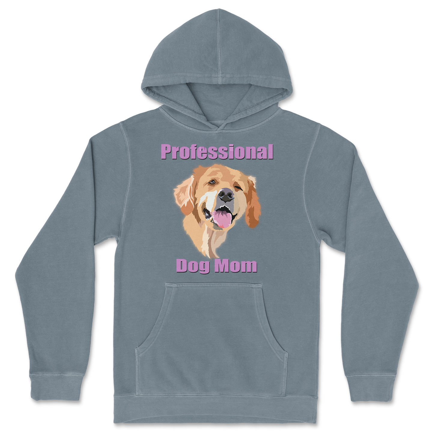 Independent Clothing Co. Hoodie Dog Mom in BlueMagic