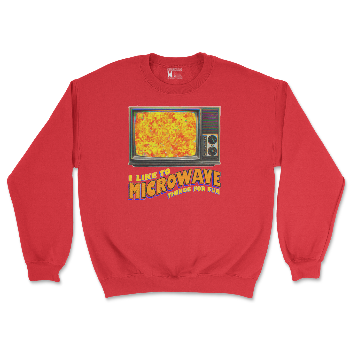 Gildan SoftStyle Crew Neck in Red