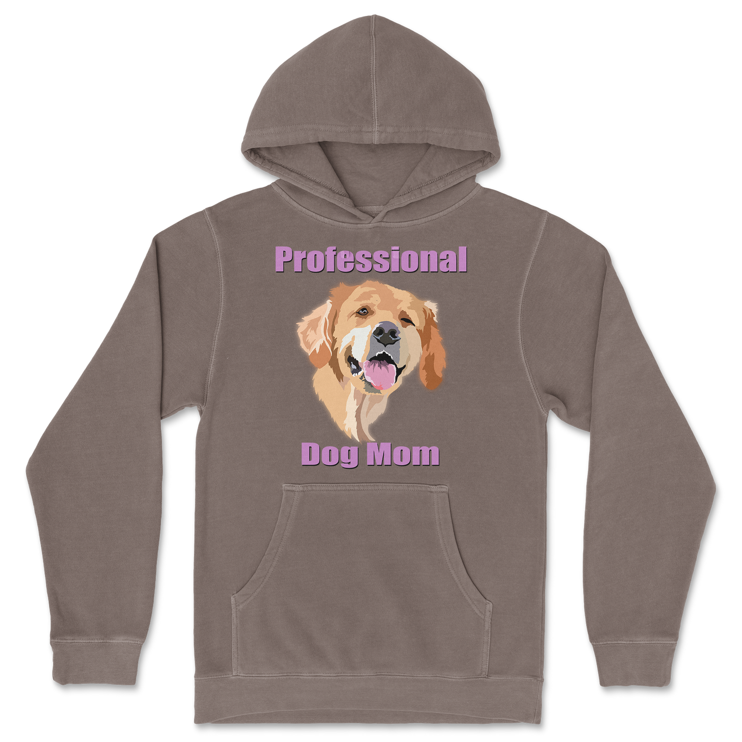 Independent Clothing Co. Hoodie Dog Mom in Clay