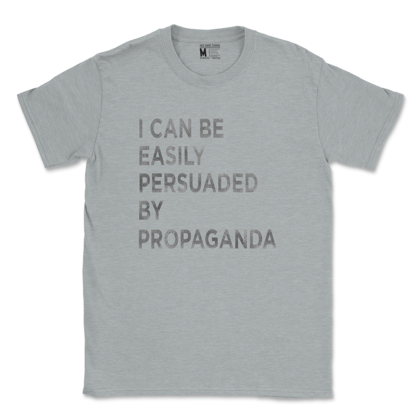 Gildan SoftStyle T-Shirt Propaganda in Sports Grey