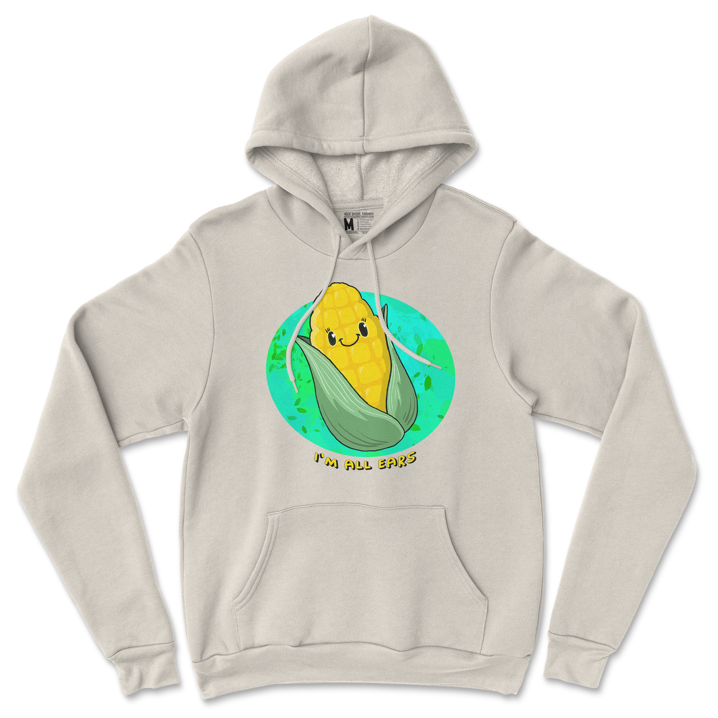 Gildan SoftStyle Hoodie Mmm Corn in Sand