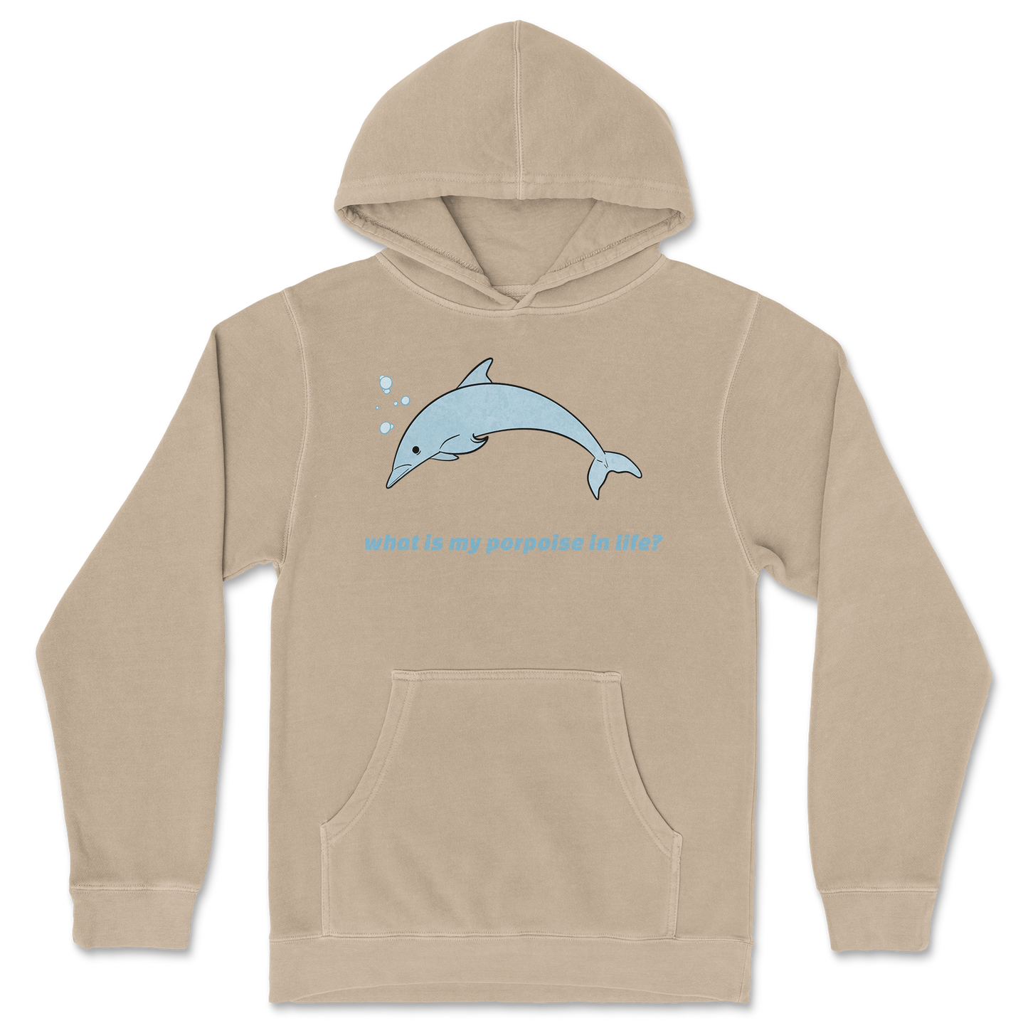 Independent Clothing Co. Hoodie Porpoise in Sandstone