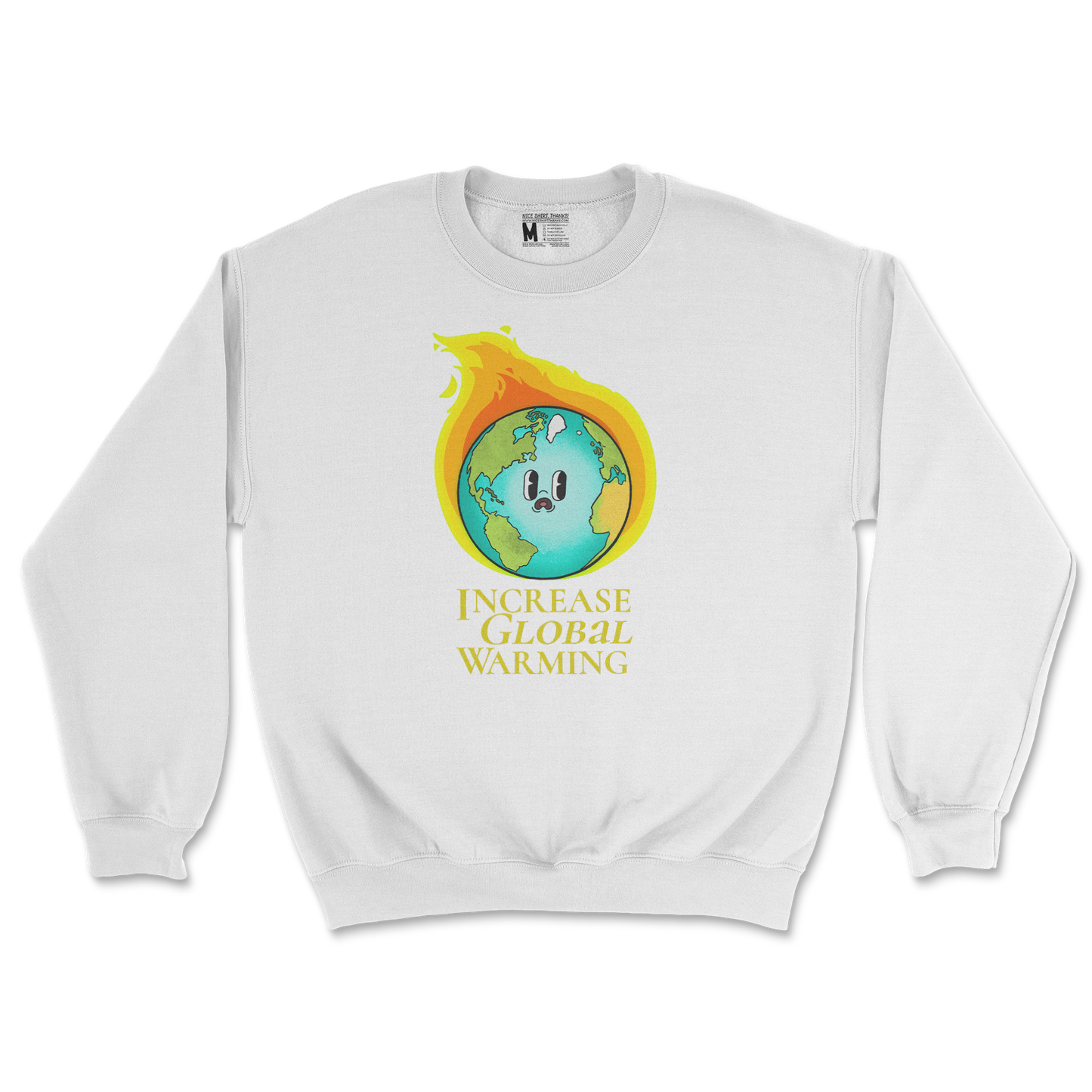 Gildan SoftStyle Crew Neck in White