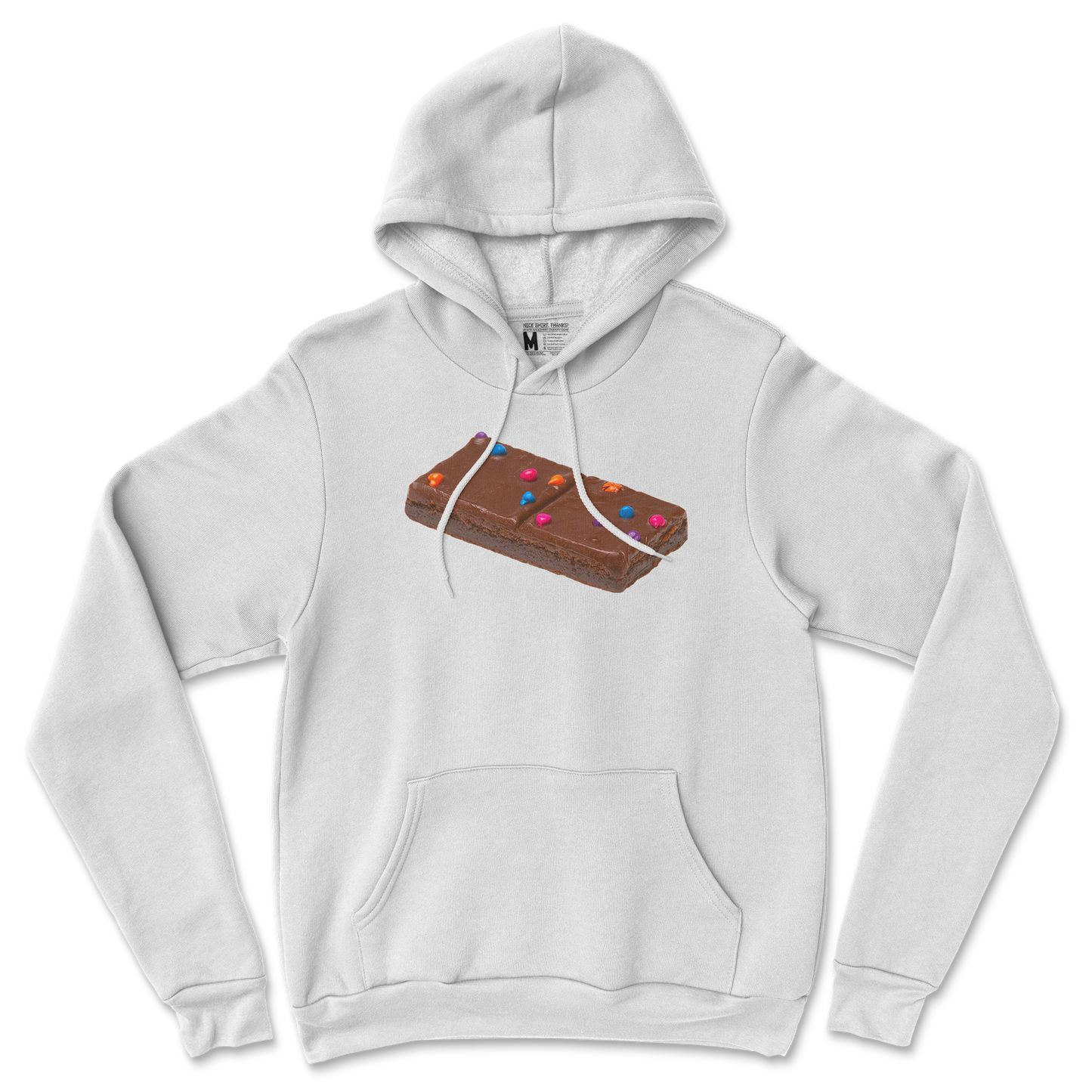 Gildan SoftStyle Hoodie Mmmmm Yummmm in White