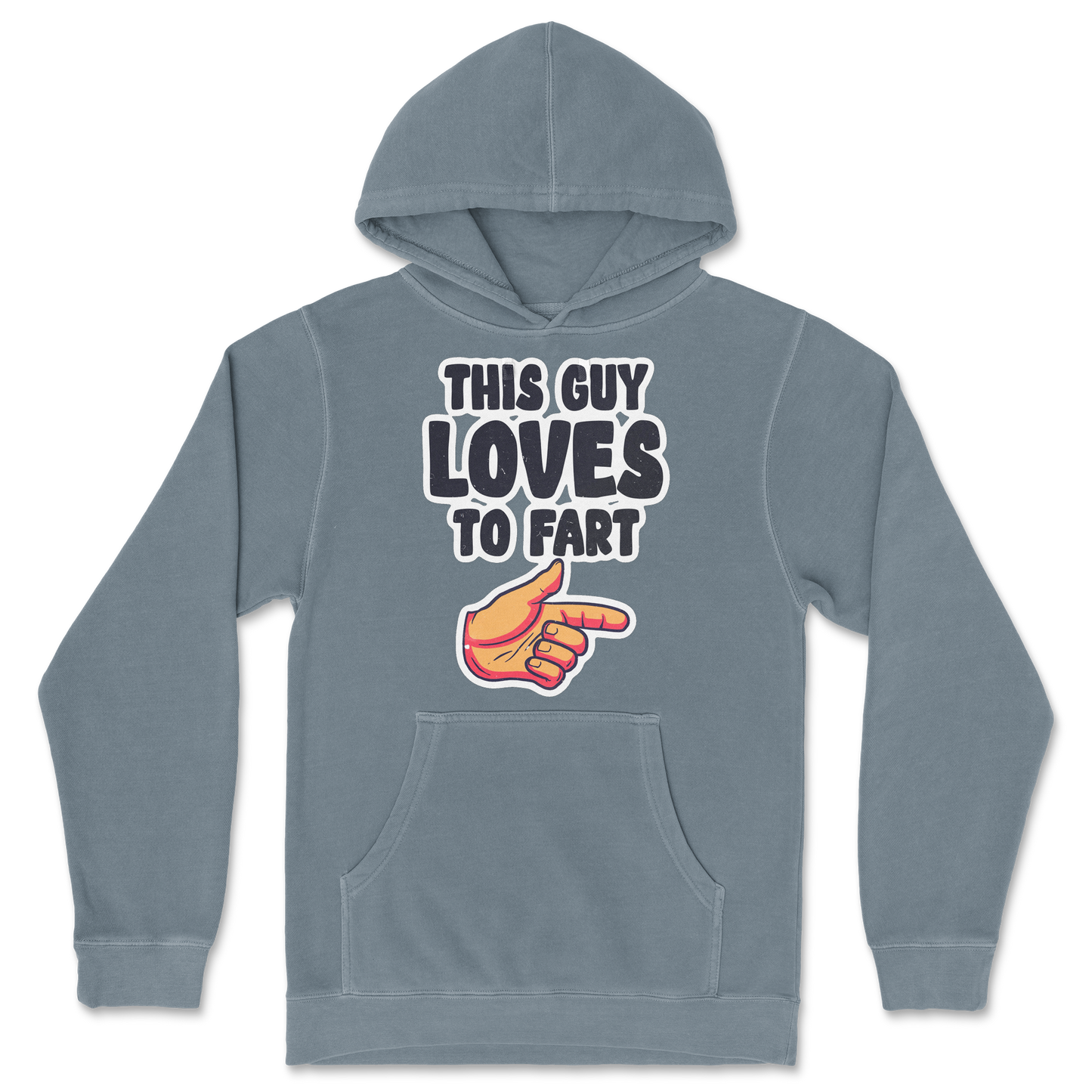 Independent Clothing Co. Hoodie Who Farted in Blue-Magic