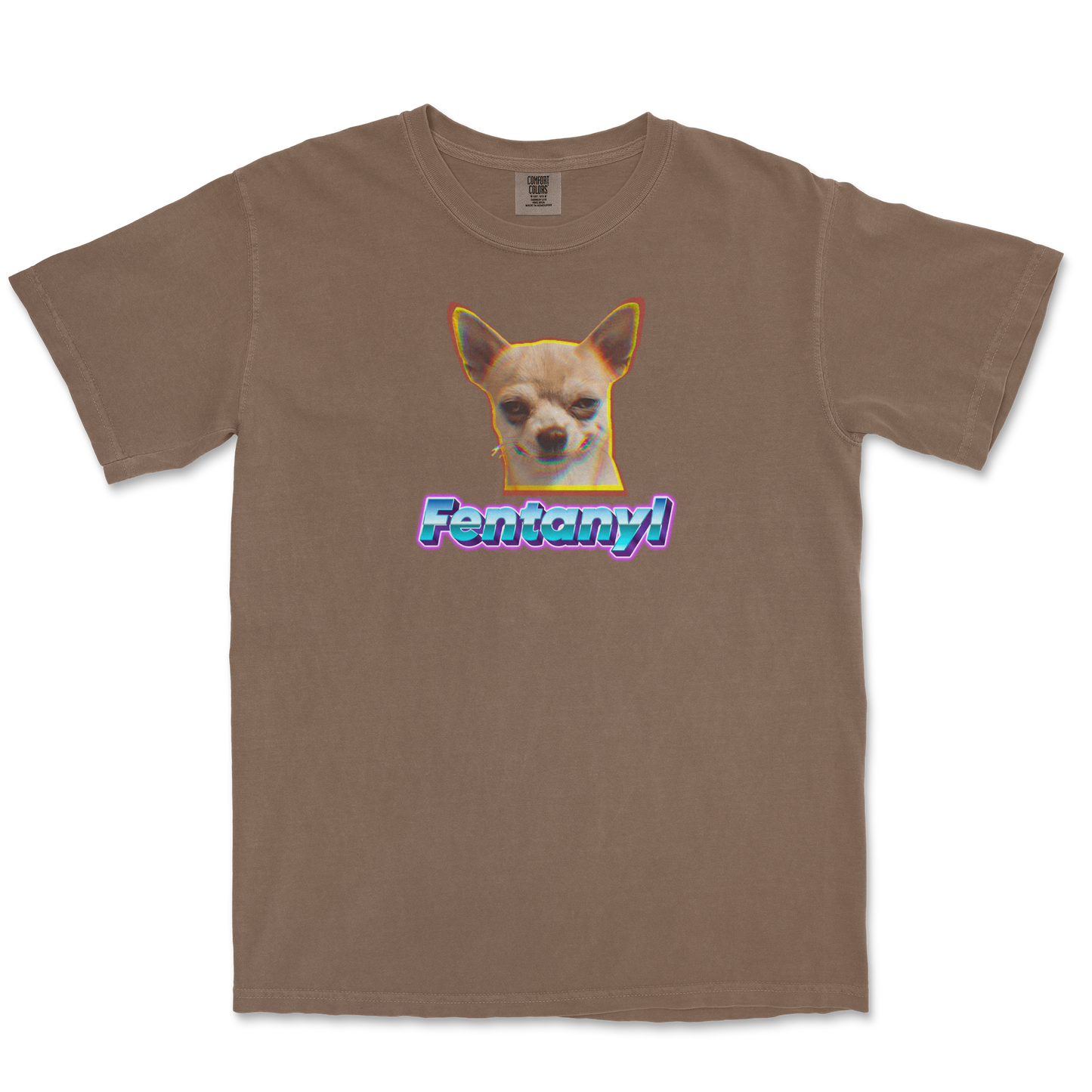 Comfort Colors T-Shirt Fent in Espresso