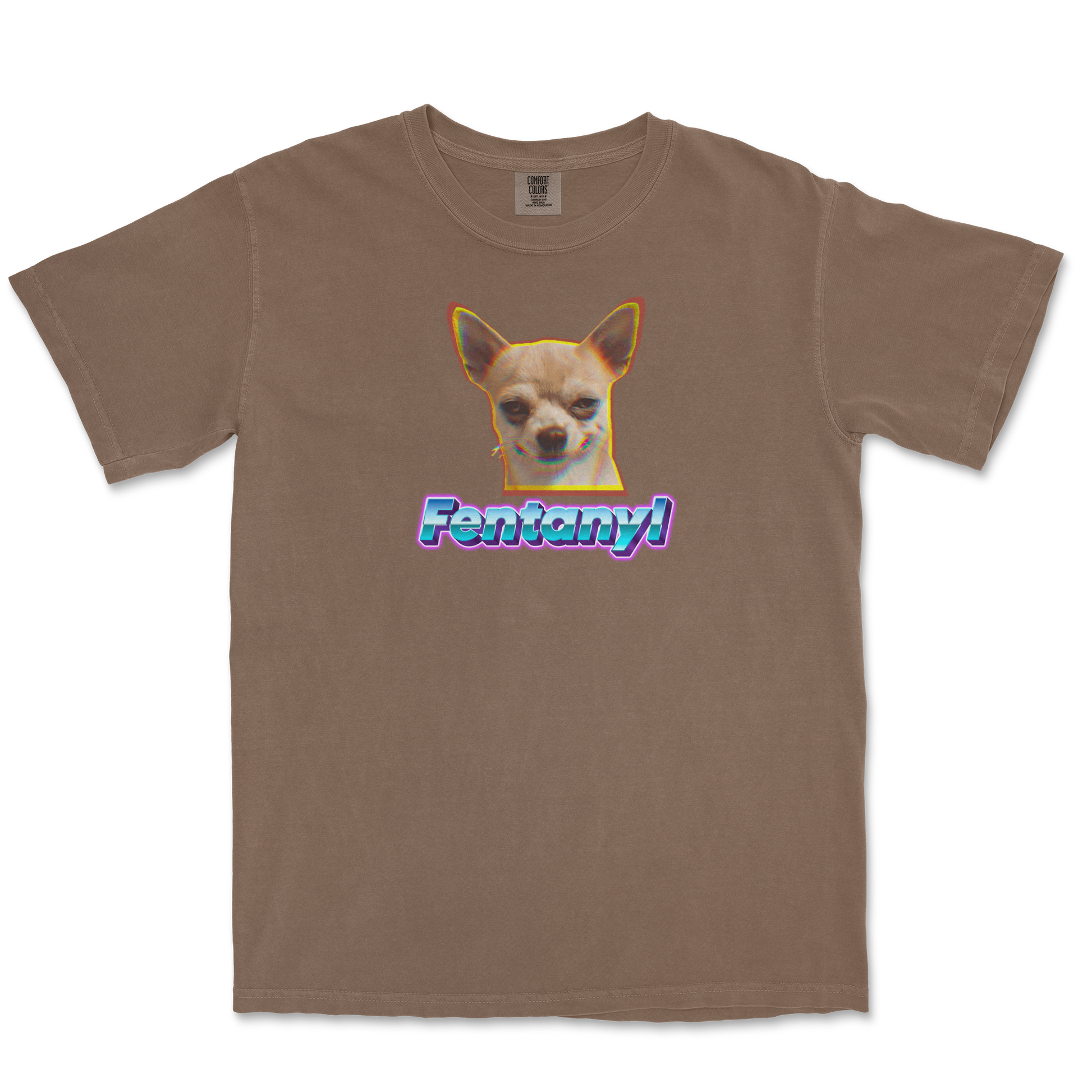 Comfort Colors T-Shirt Fent in Espresso