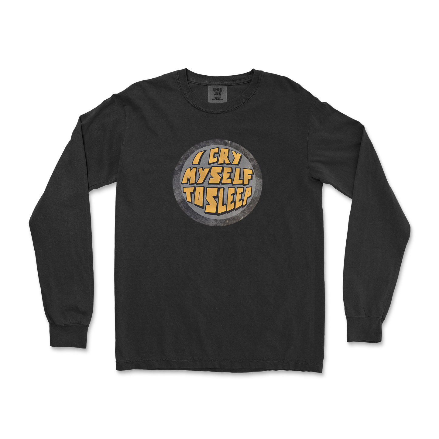 Comfort Colors Long Sleeve Im Ok in Black