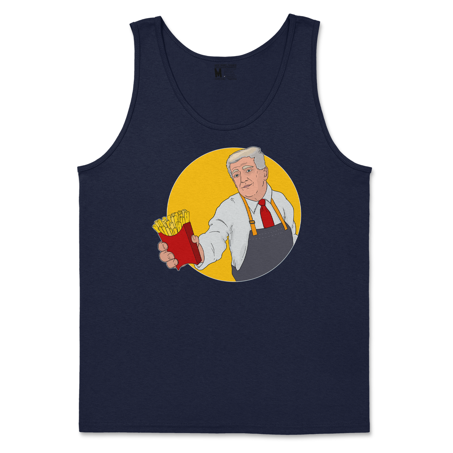 Gildan SoftStyle Tank Top McTrump in Navy