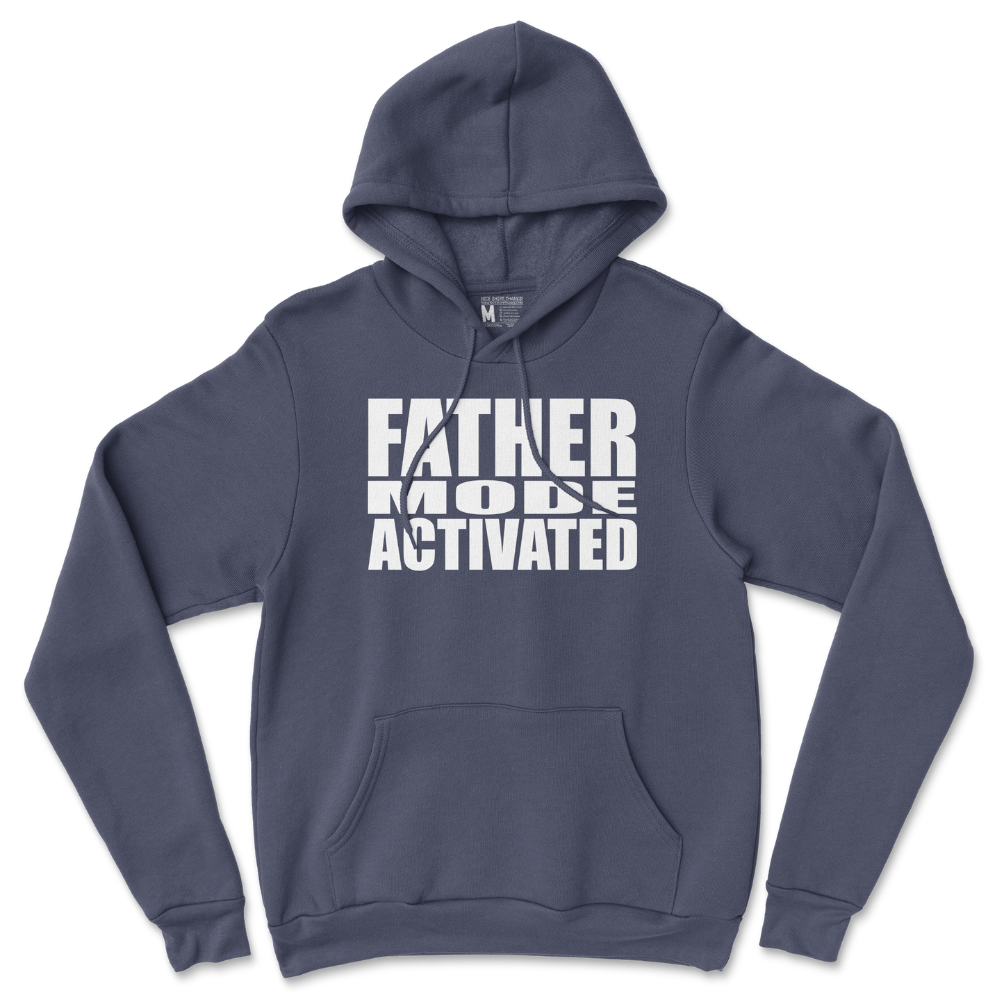 Gildan SoftStyle Hoodie Father Mode Activated in Navy