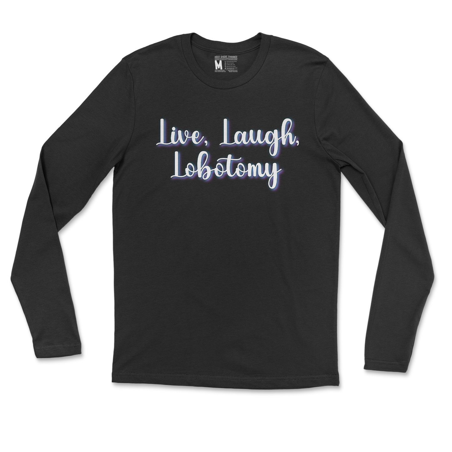 Gildan SoftStyle Long Sleeve in Black