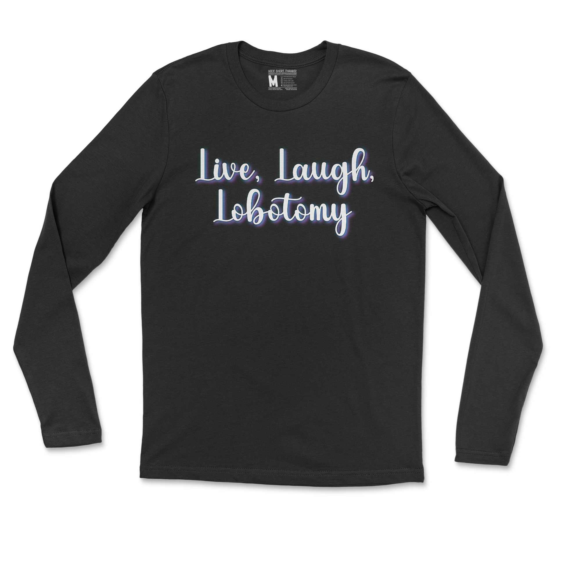 Gildan SoftStyle Long Sleeve in Black