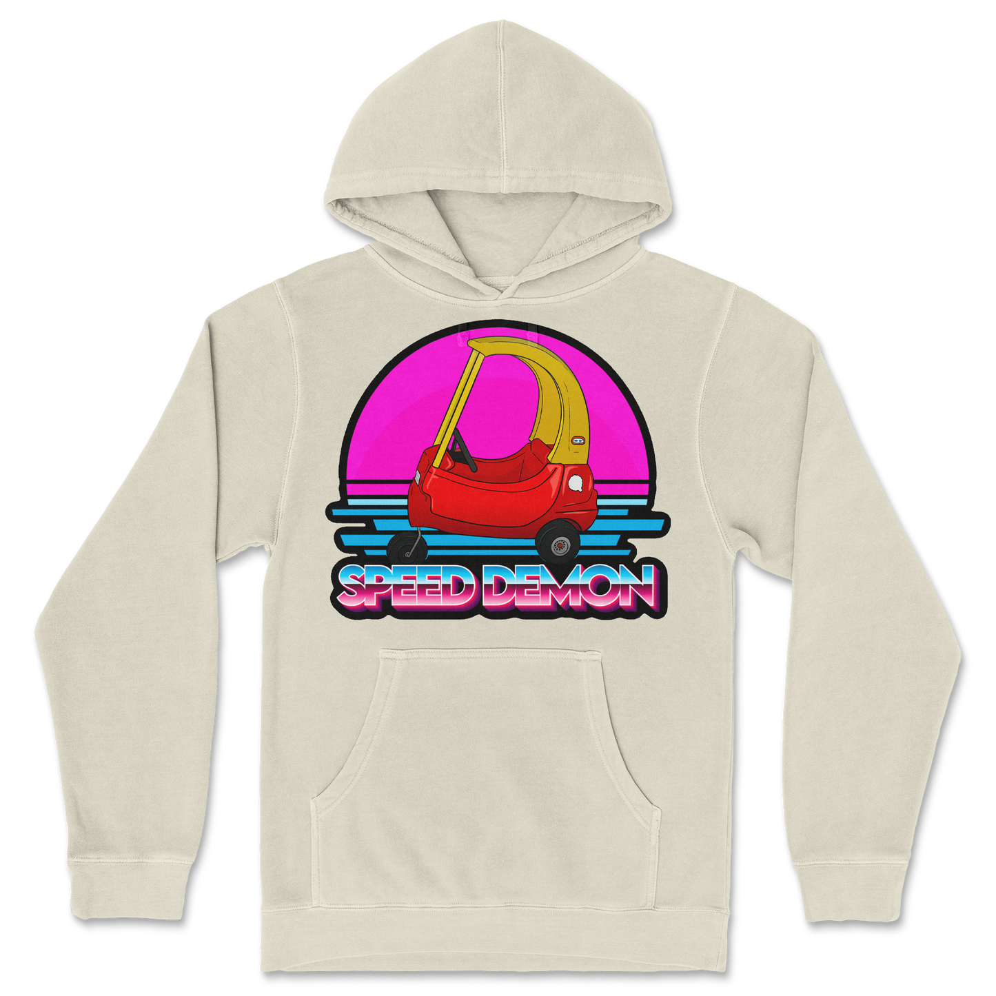 Independent Clothing Co. Hoodie Speed Demon in Ivory