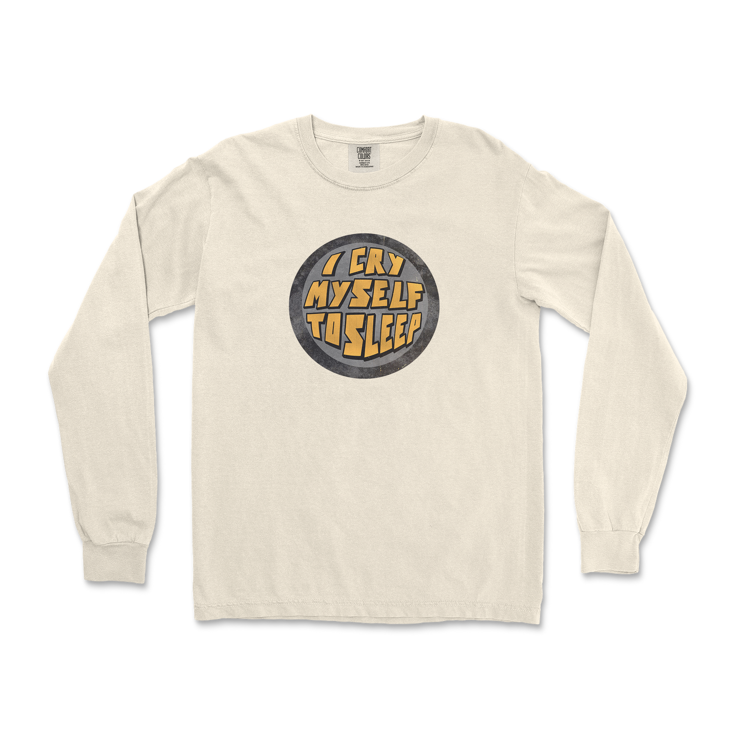 Comfort Colors Long Sleeve Im Ok in Ivory