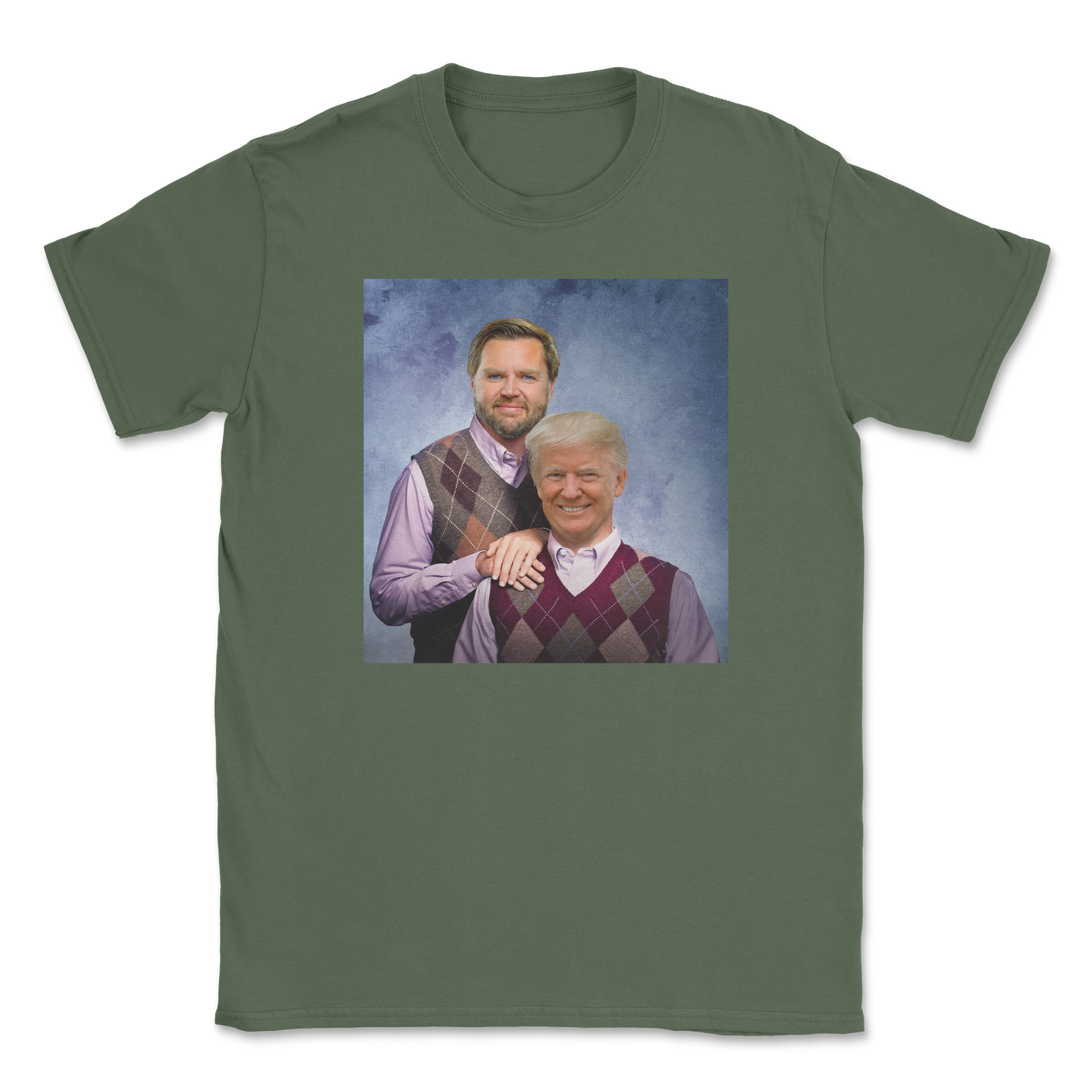 The Nice Shirt T-Shirt Step Brothers  in Military-Green