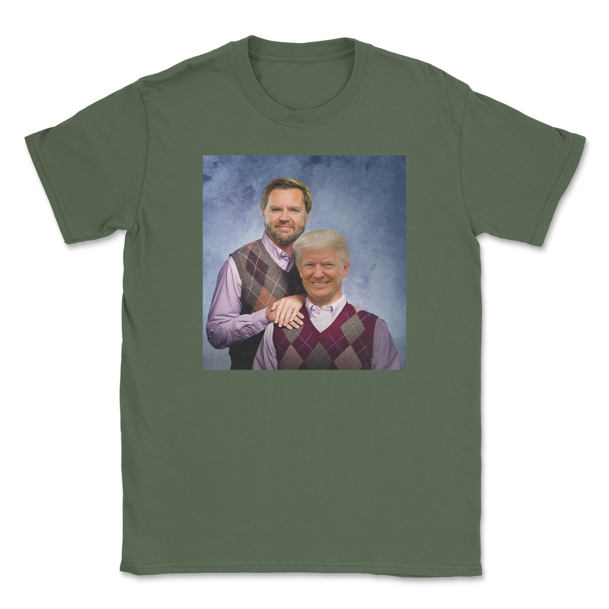 The Nice Shirt T-Shirt Step Brothers  in Military-Green