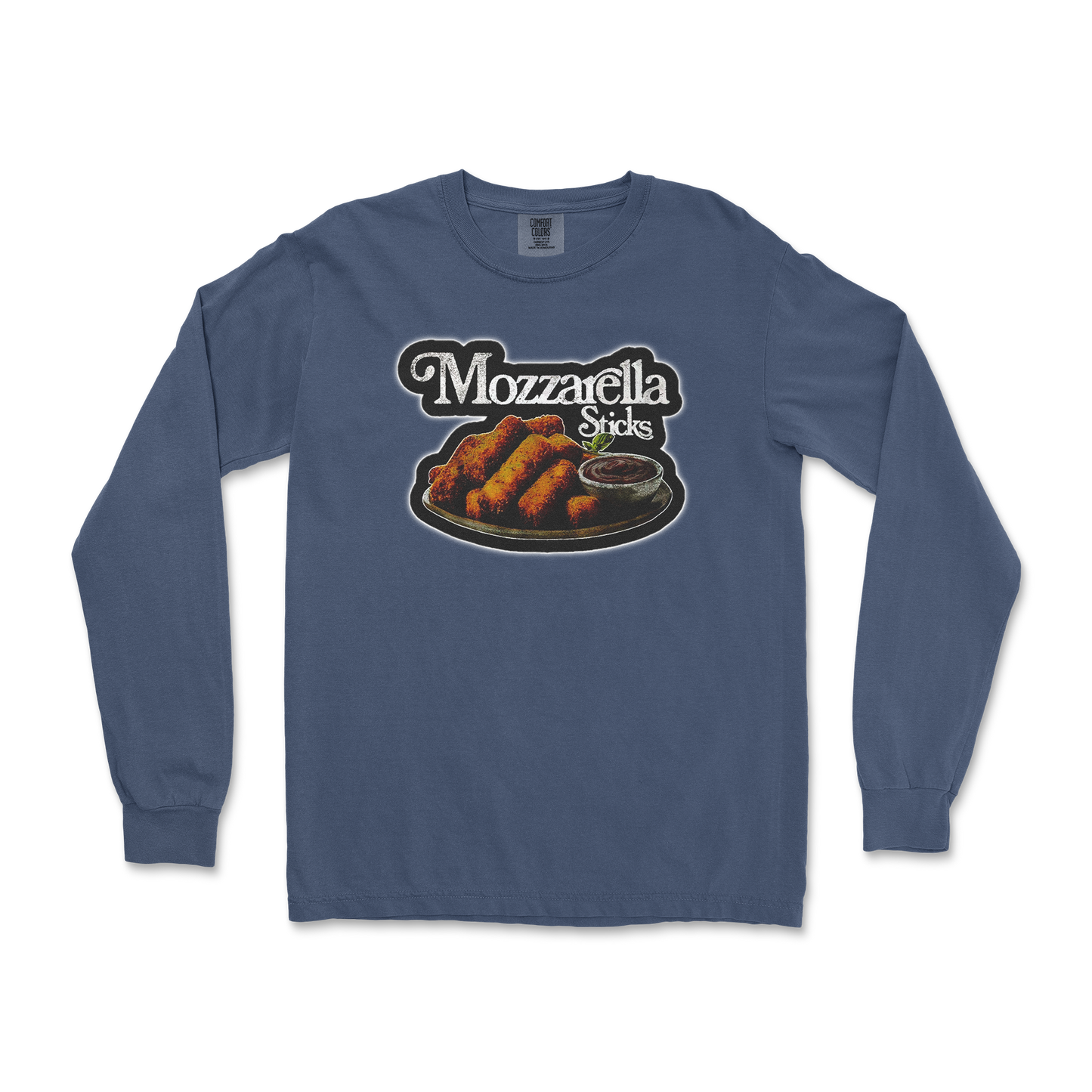 Comfort Colors Long Sleeve in Midnight