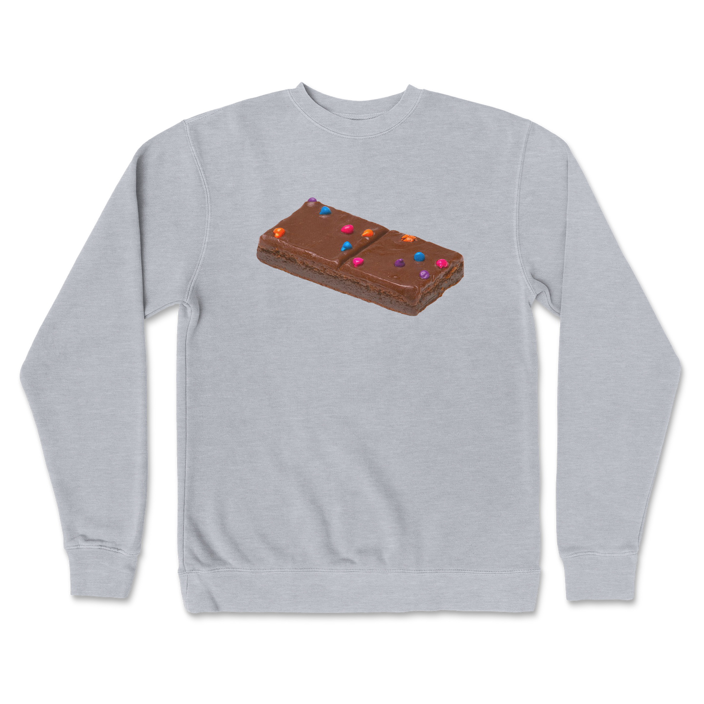 Independent Clothing Co. Crew Neck Mmmmm Yummmm in GreyHeather