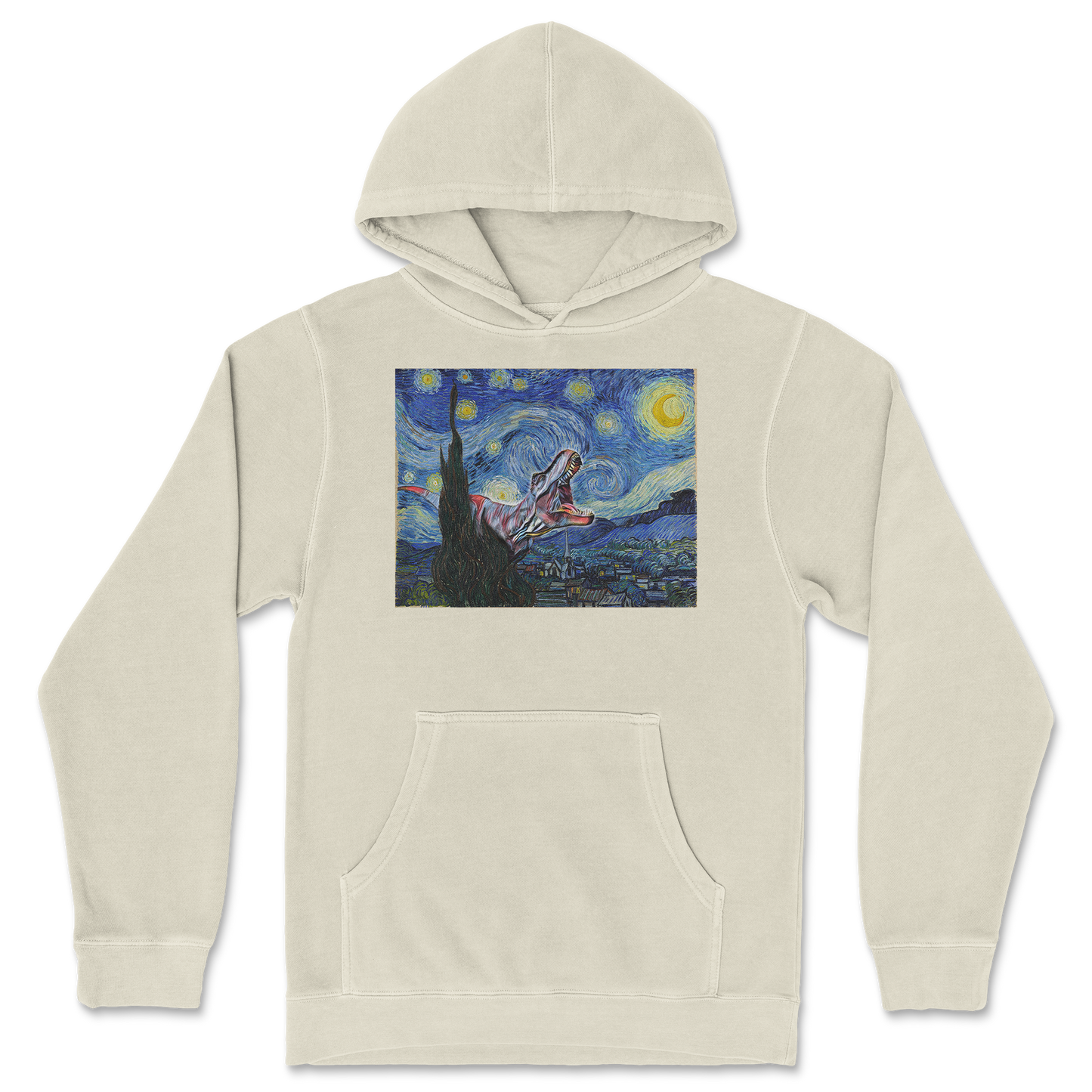 Independent Clothing Co. Hoodie Van Gogh but Cooler in Ivory