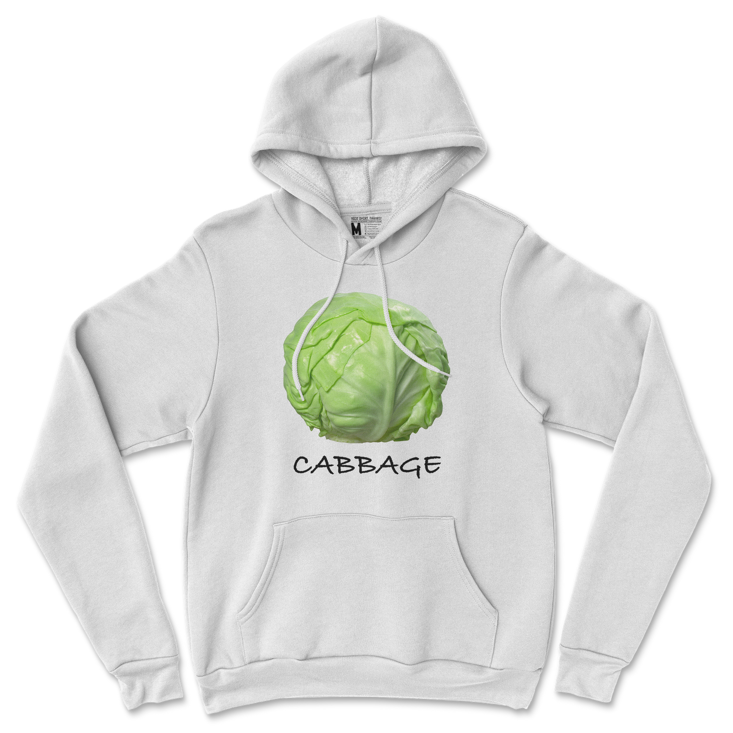 Gildan SoftStyle Hoodie Cabbage in White