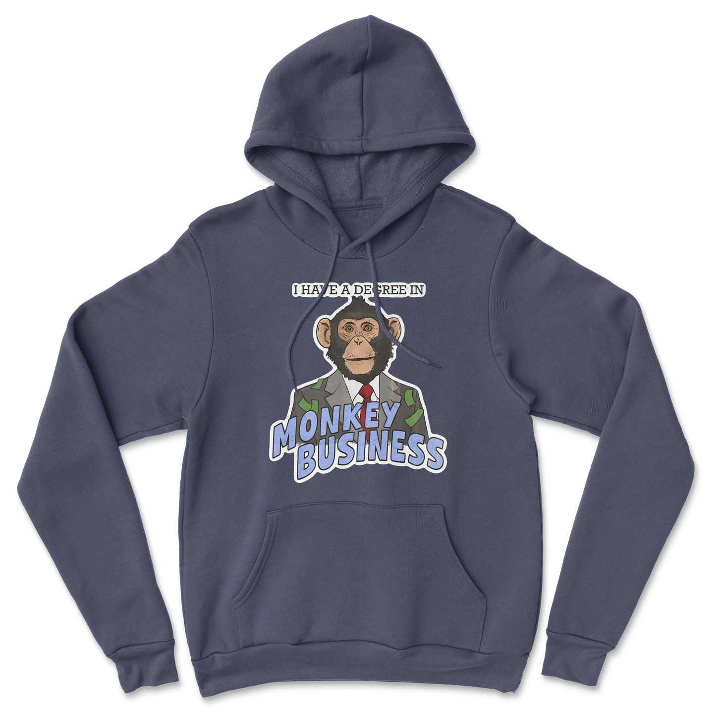 Heavy Blend Hoodie Monkey Business in Navy