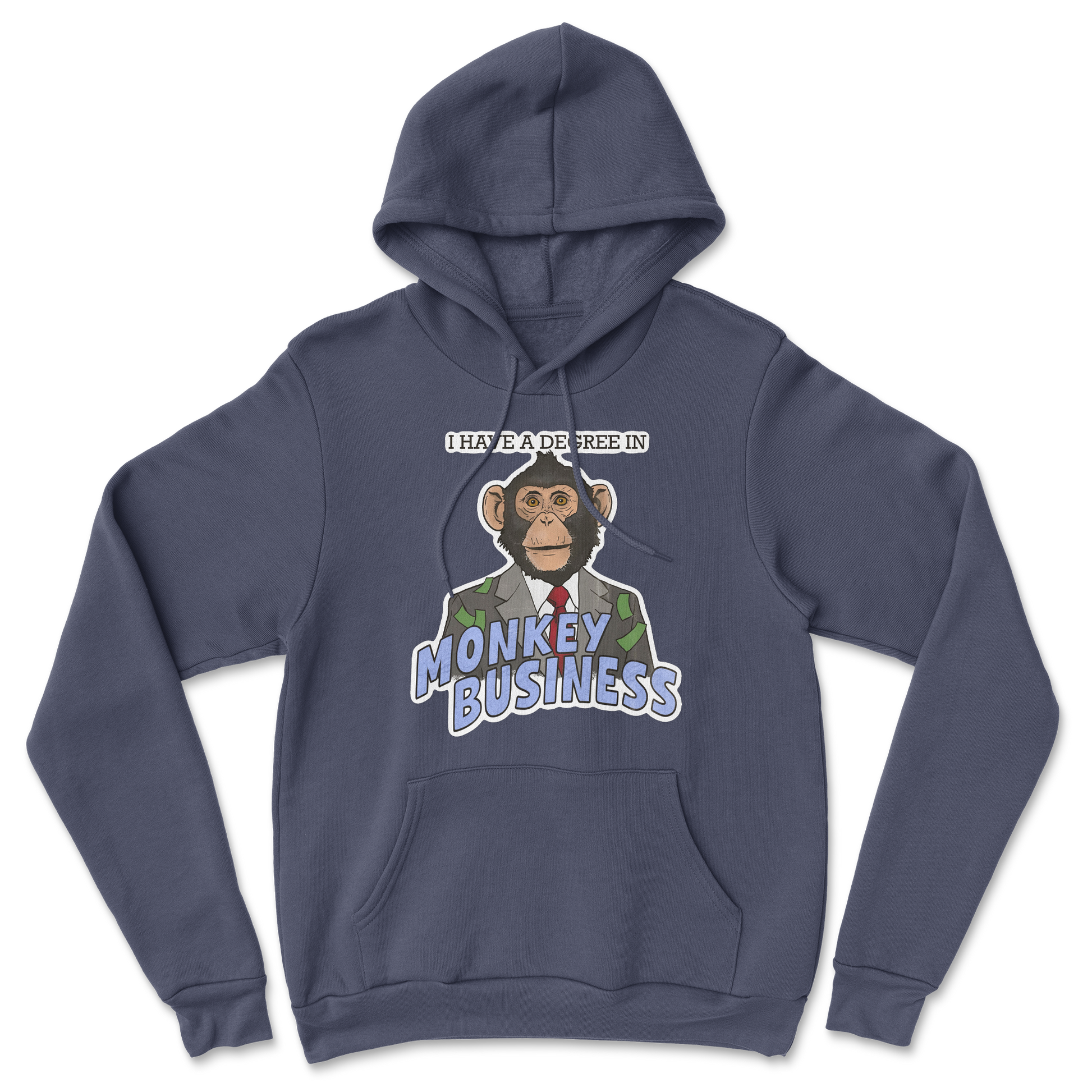 Heavy Blend Hoodie Monkey Business in Navy