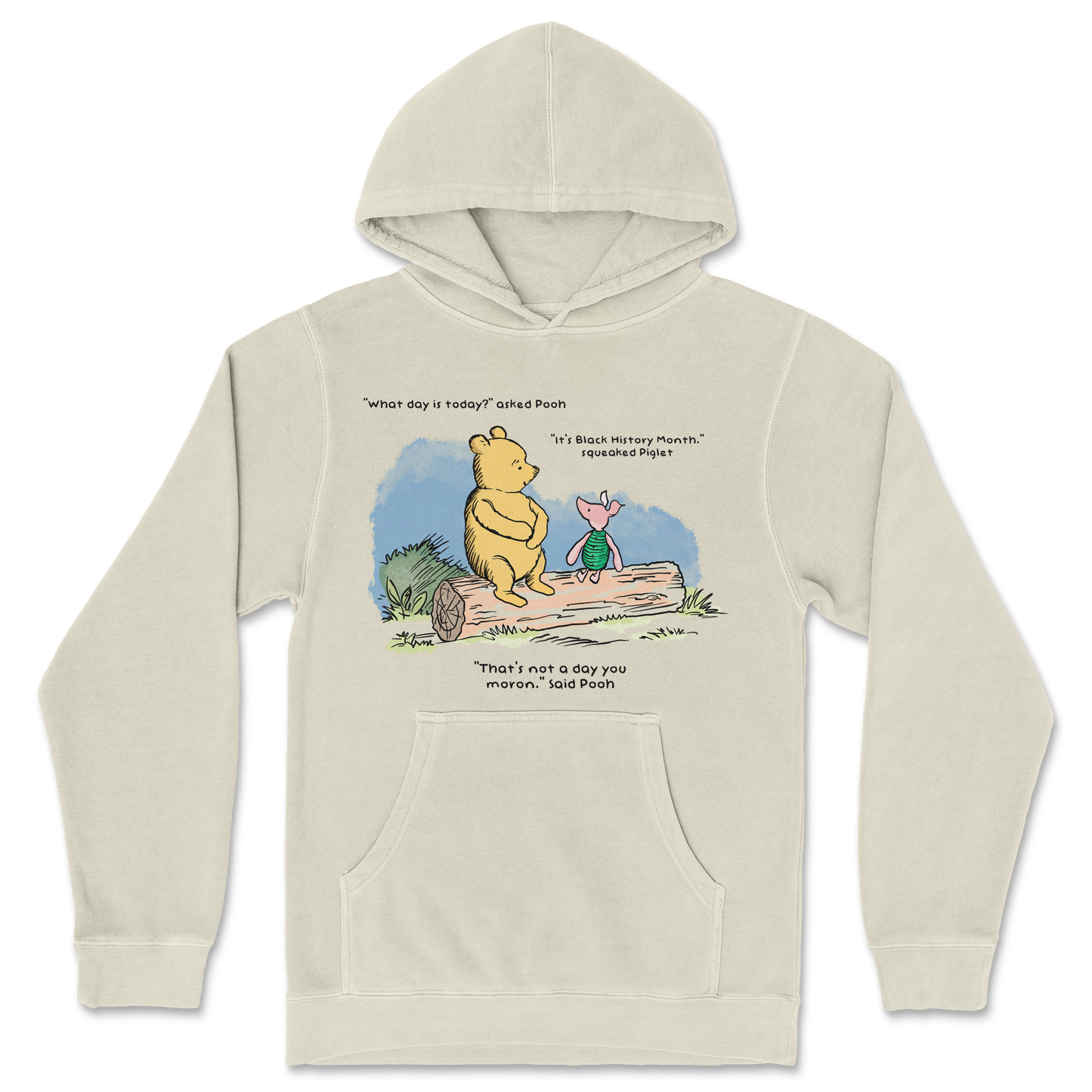 Independent Clothing Co. Hoodie Winnie the Pooh in Ivory