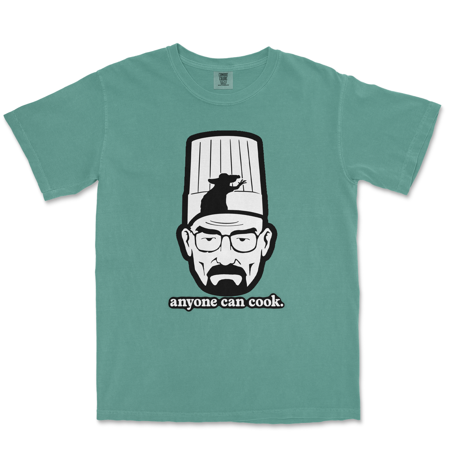 Comfort Colors T-Shirt Everyone Can Cook in Light Green