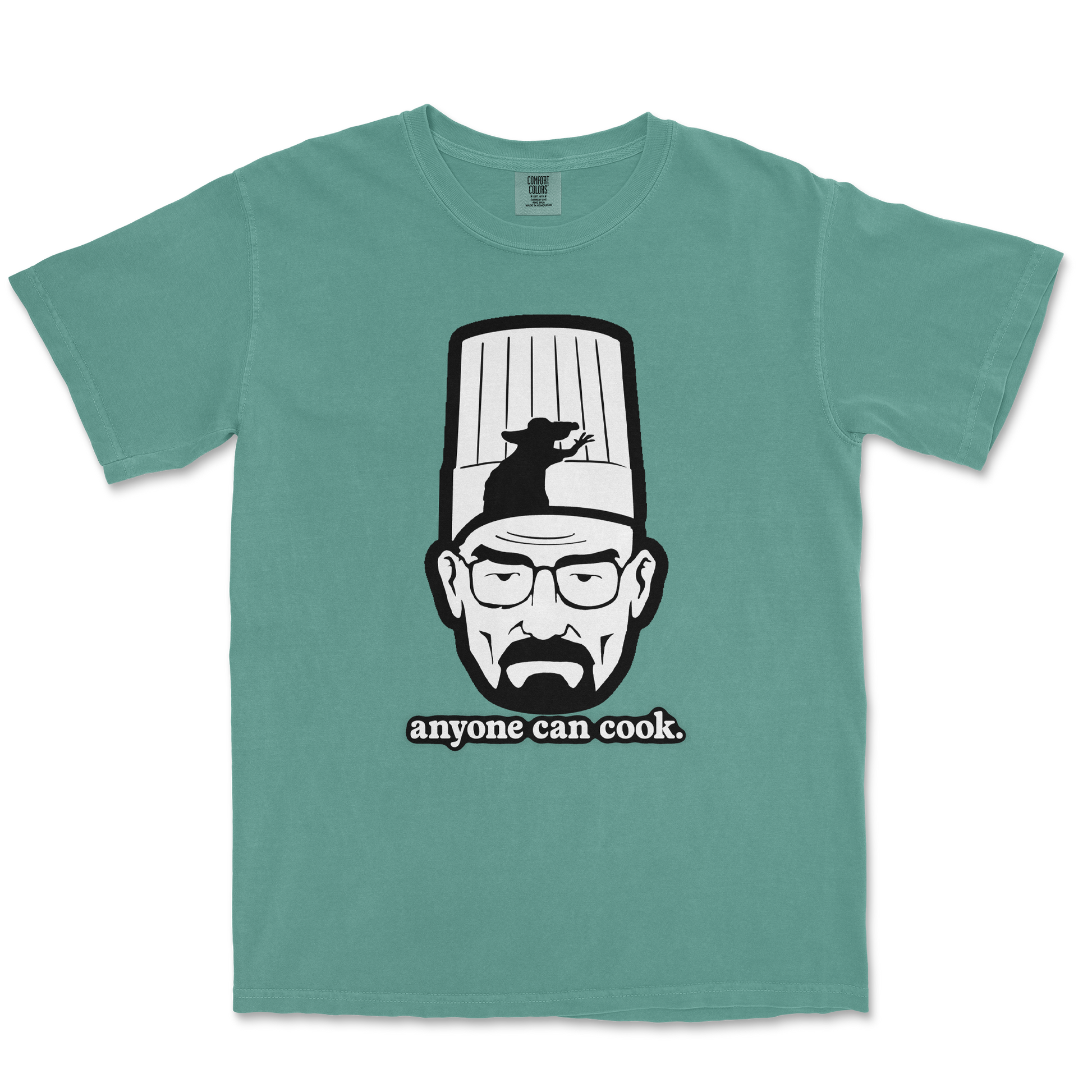 Comfort Colors T-Shirt Everyone Can Cook in Light Green