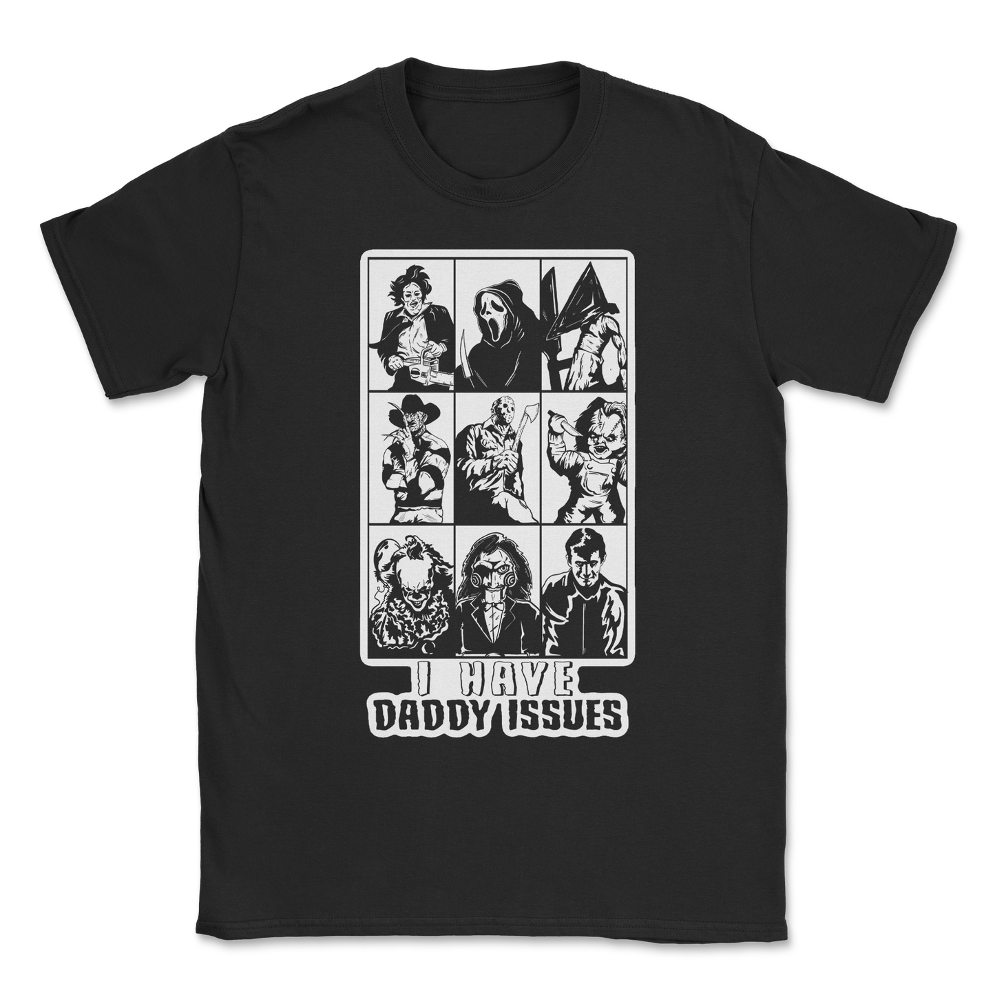 The Nice Shirt T-Shirt Daddy Issues in Black