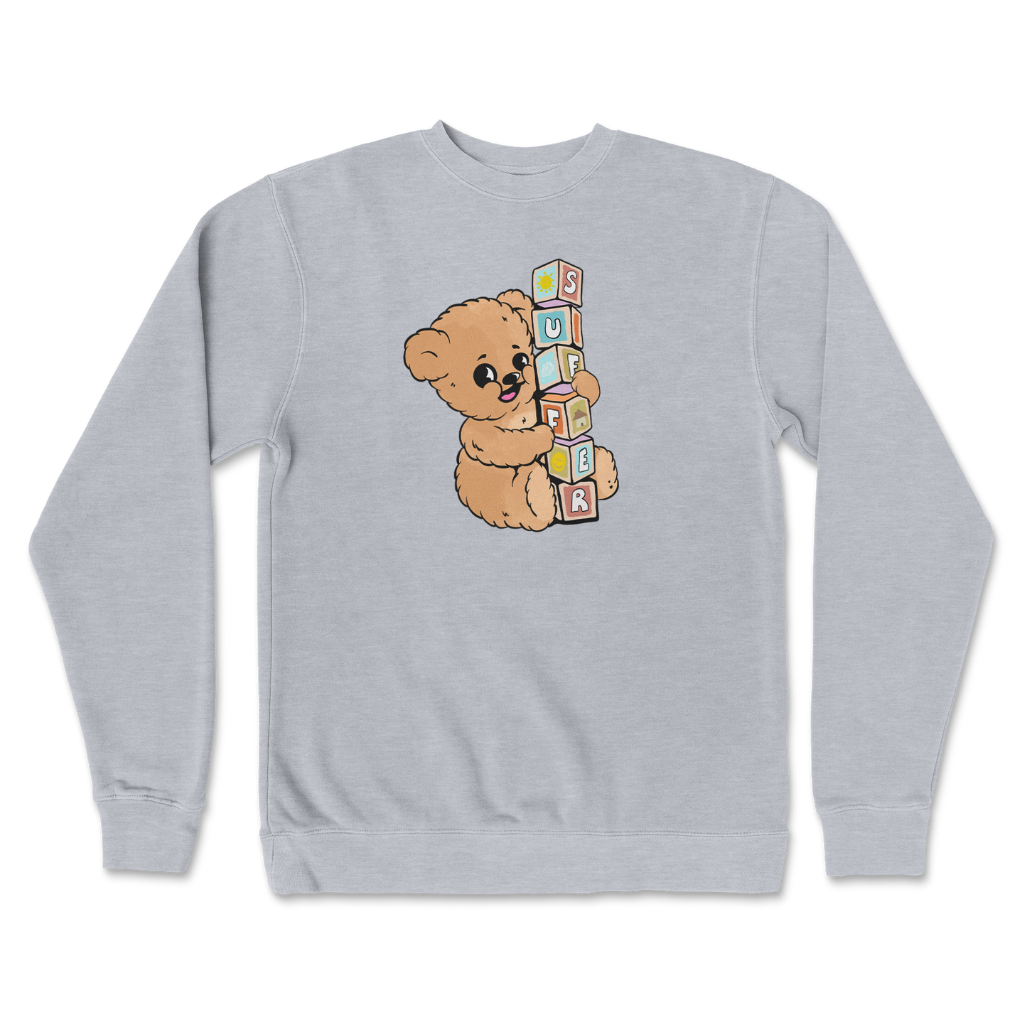 Independent Clothing Co. Crew Neck Suffer in GreyHeather