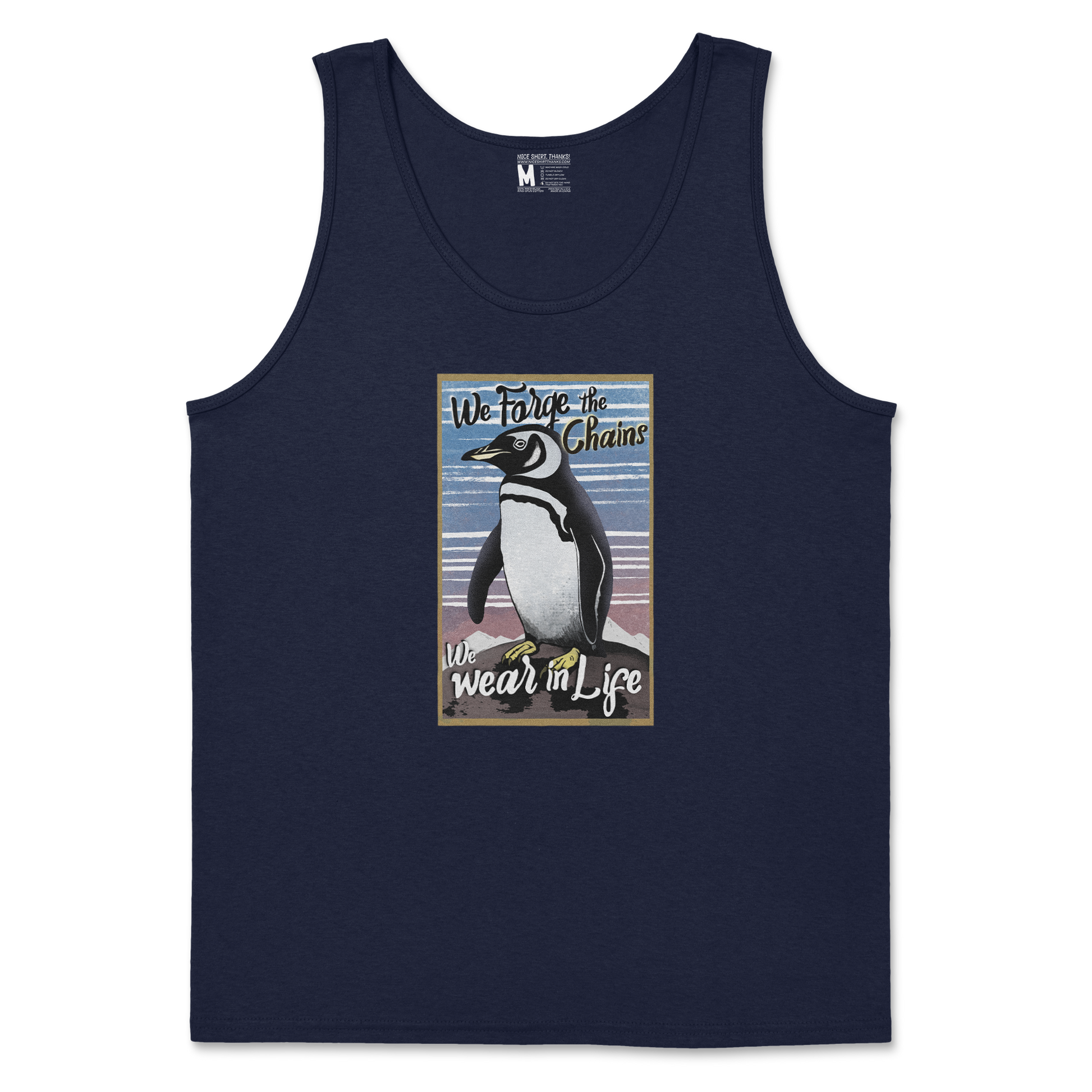 Gildan SoftStyle Tank Top in Navy