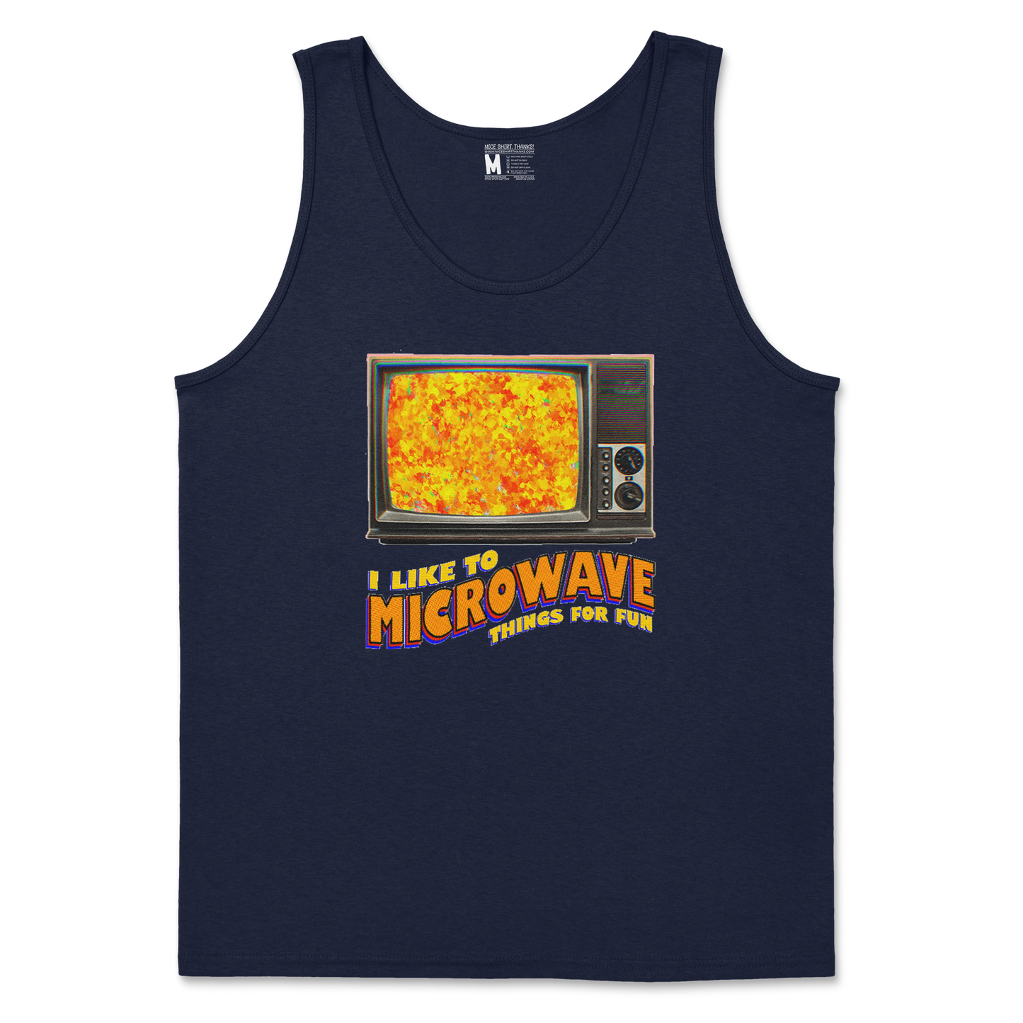 Gildan SoftStyle Tank Top in Navy